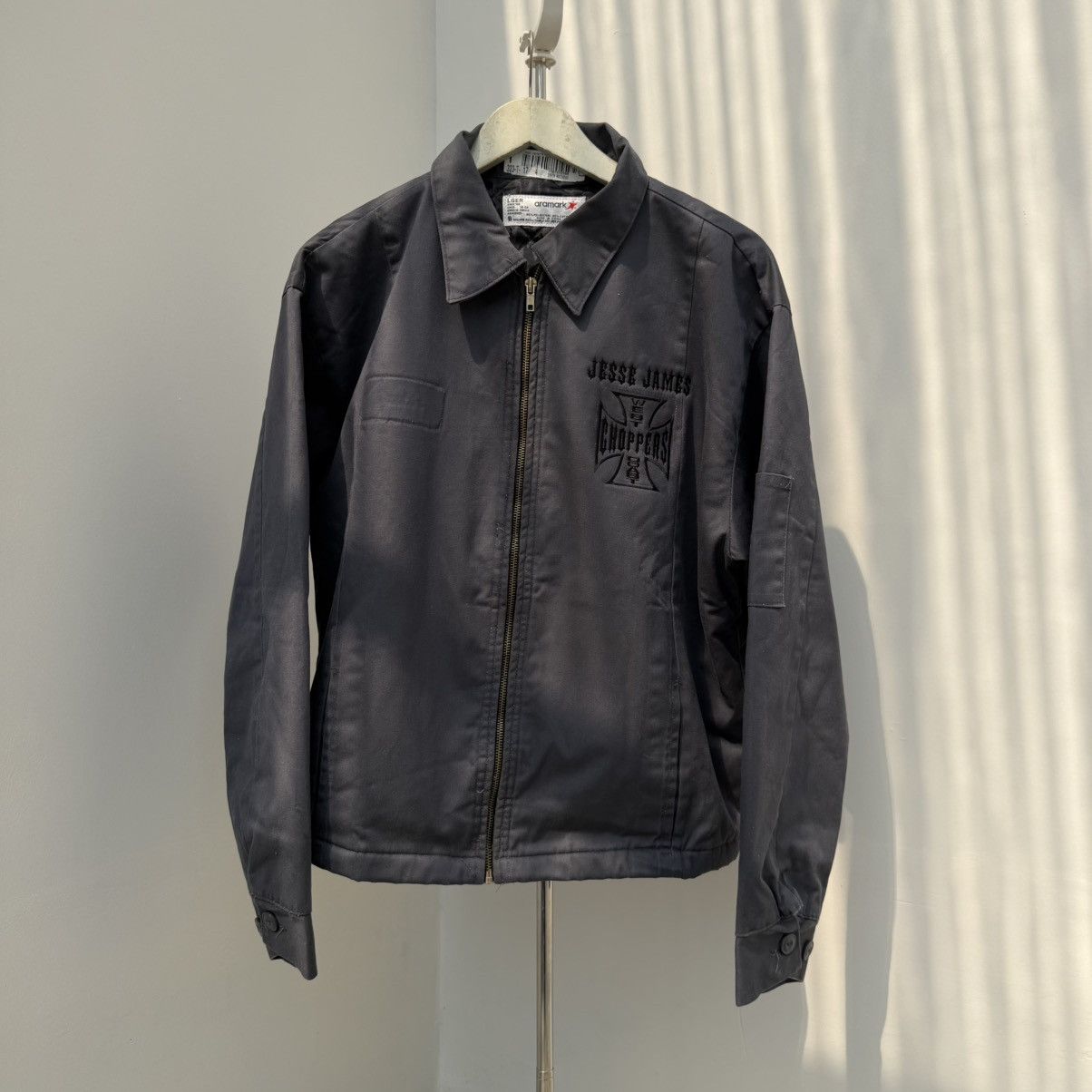 Vintage Jesse James West Coast Choppers Aramark Work jacket Size US S / EU 44-46 / 1 - 2 Thumbnail