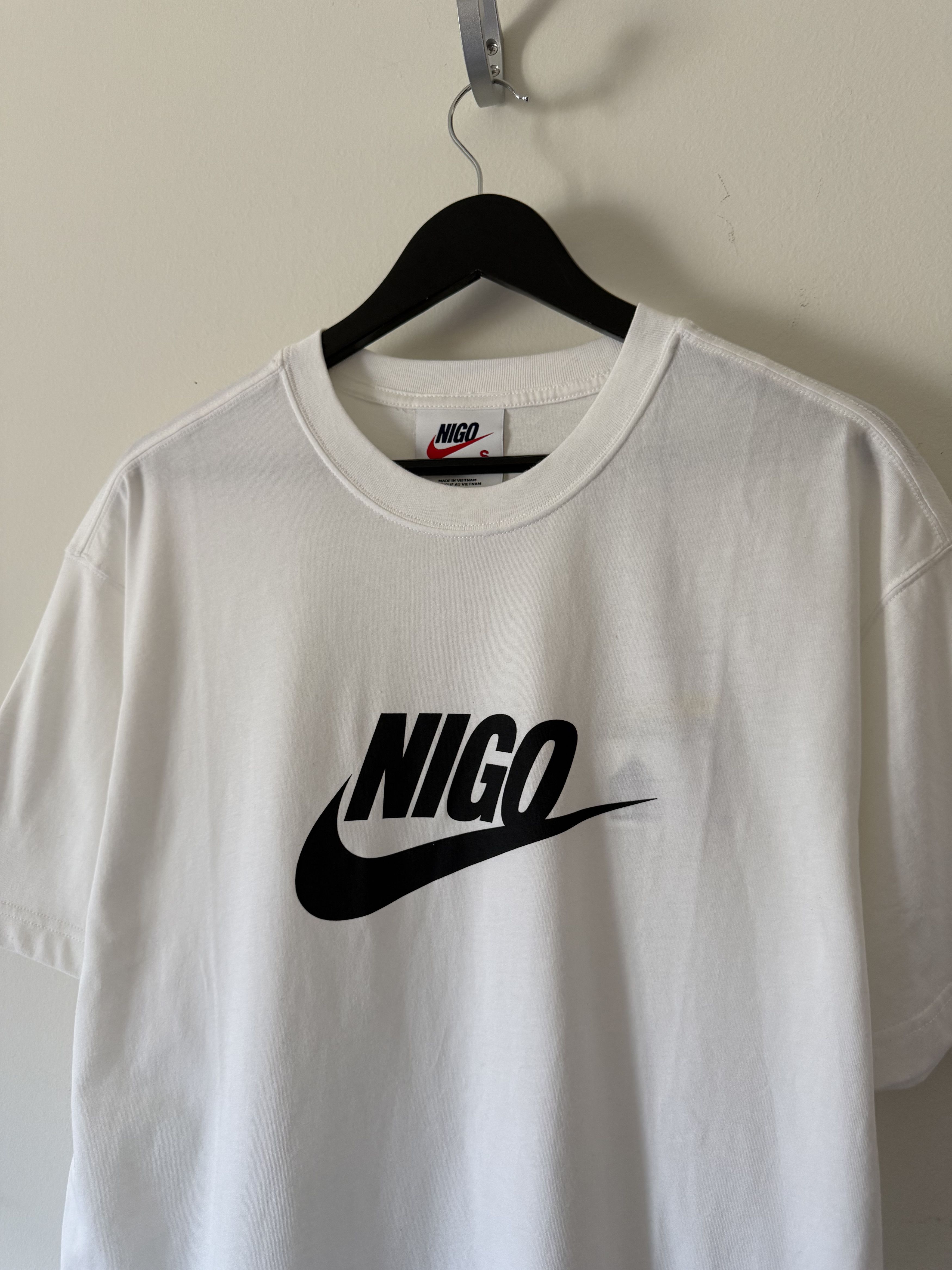 Nigo × Nike Nike Nigo Logo Tee in White Size US S / EU 44-46 / 1 - 2 Thumbnail