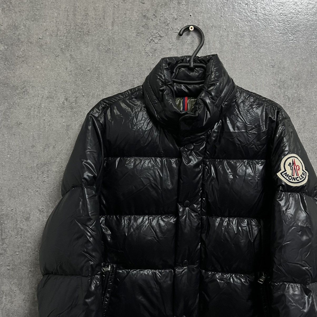 Moncler Moncler Puffer Jacket Big Logo Black Size US M / EU 48-50 / 2 - 3 Thumbnail
