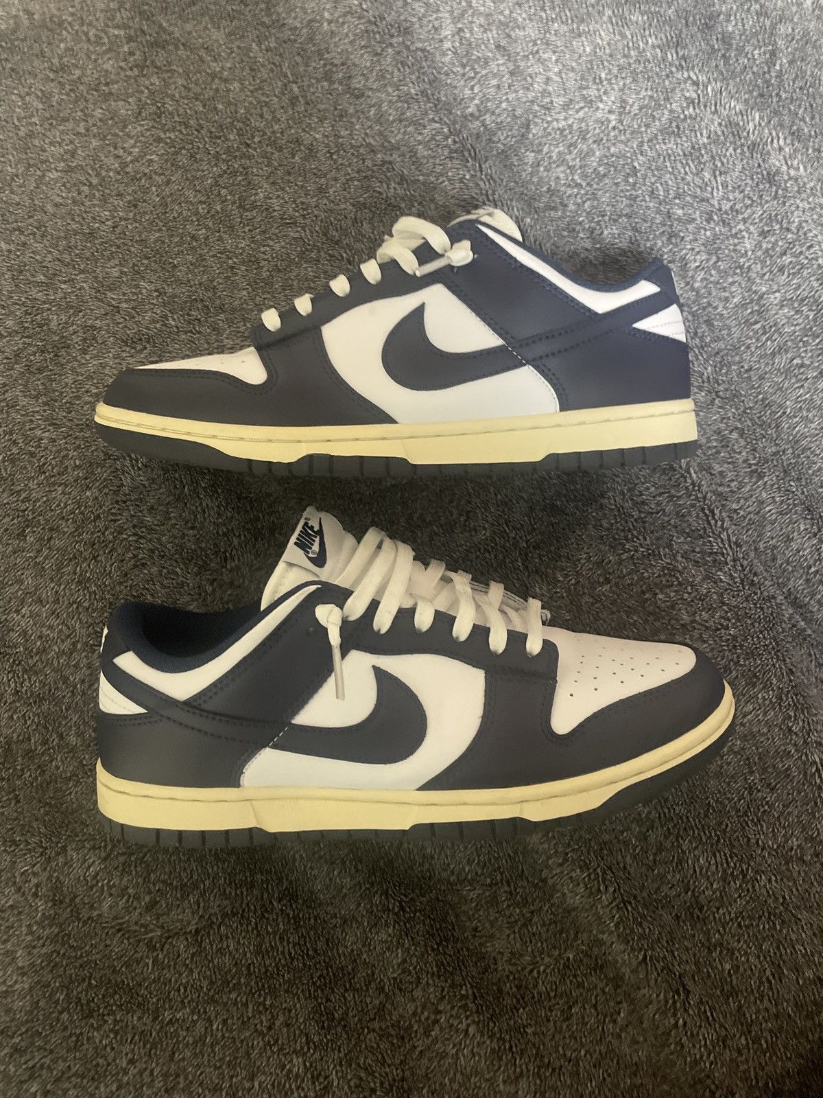 Nike Nike midnight navy dunk low Size US 10 / EU 43 - 1 Thumbnail