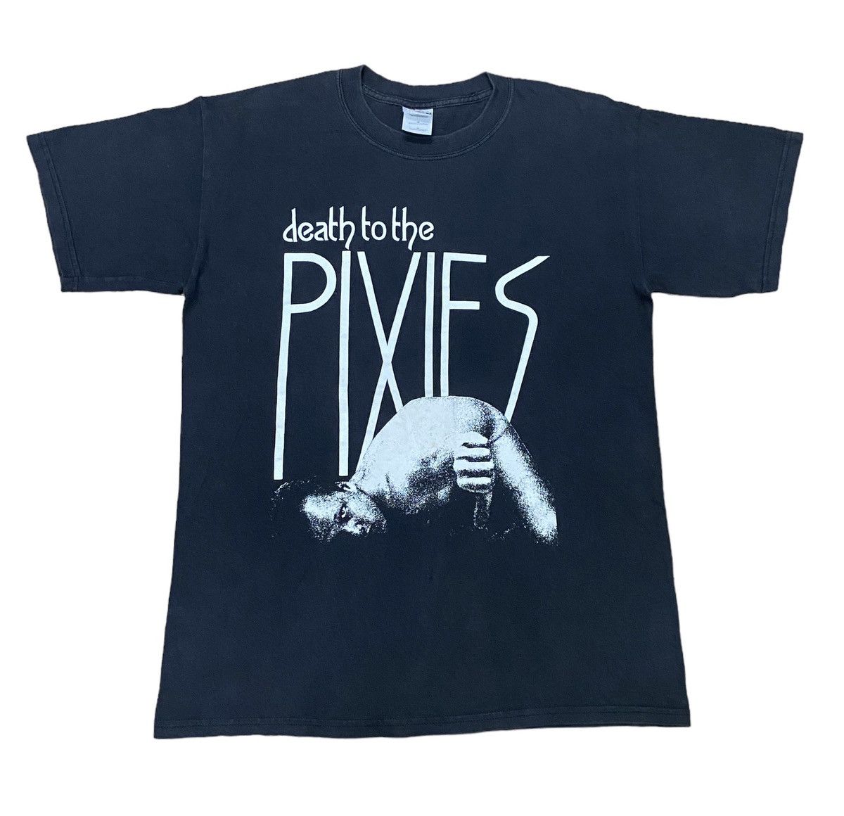 image of Archival Clothing x Rock Tees Best Offervintage Y2K Death To The Pixies Punk Band Tshirt in Black (