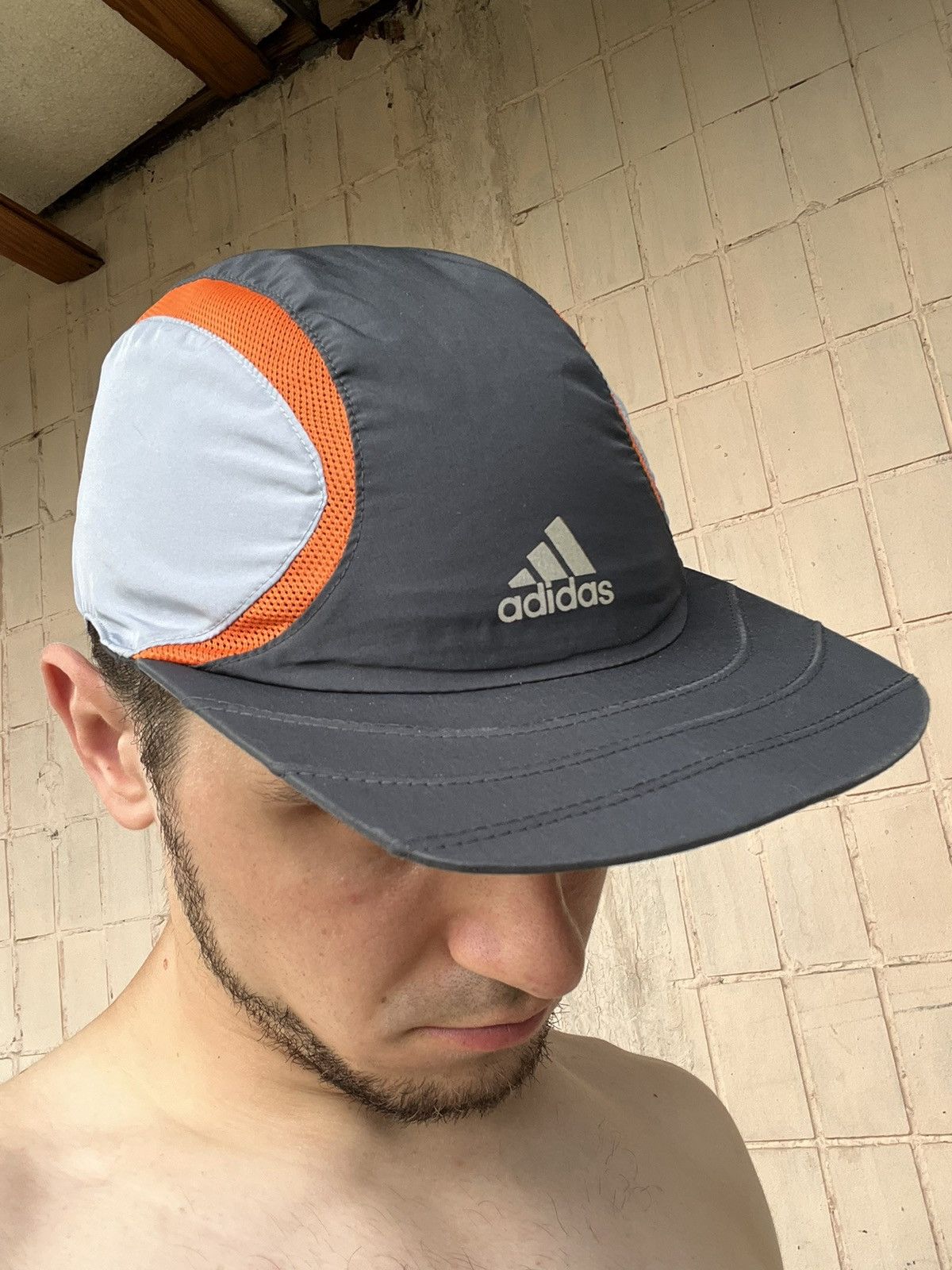 Adidas Adidas Adistar Climacool Gorpcore Cap 00s Vintage Y2K Size ONE SIZE - 15 Thumbnail