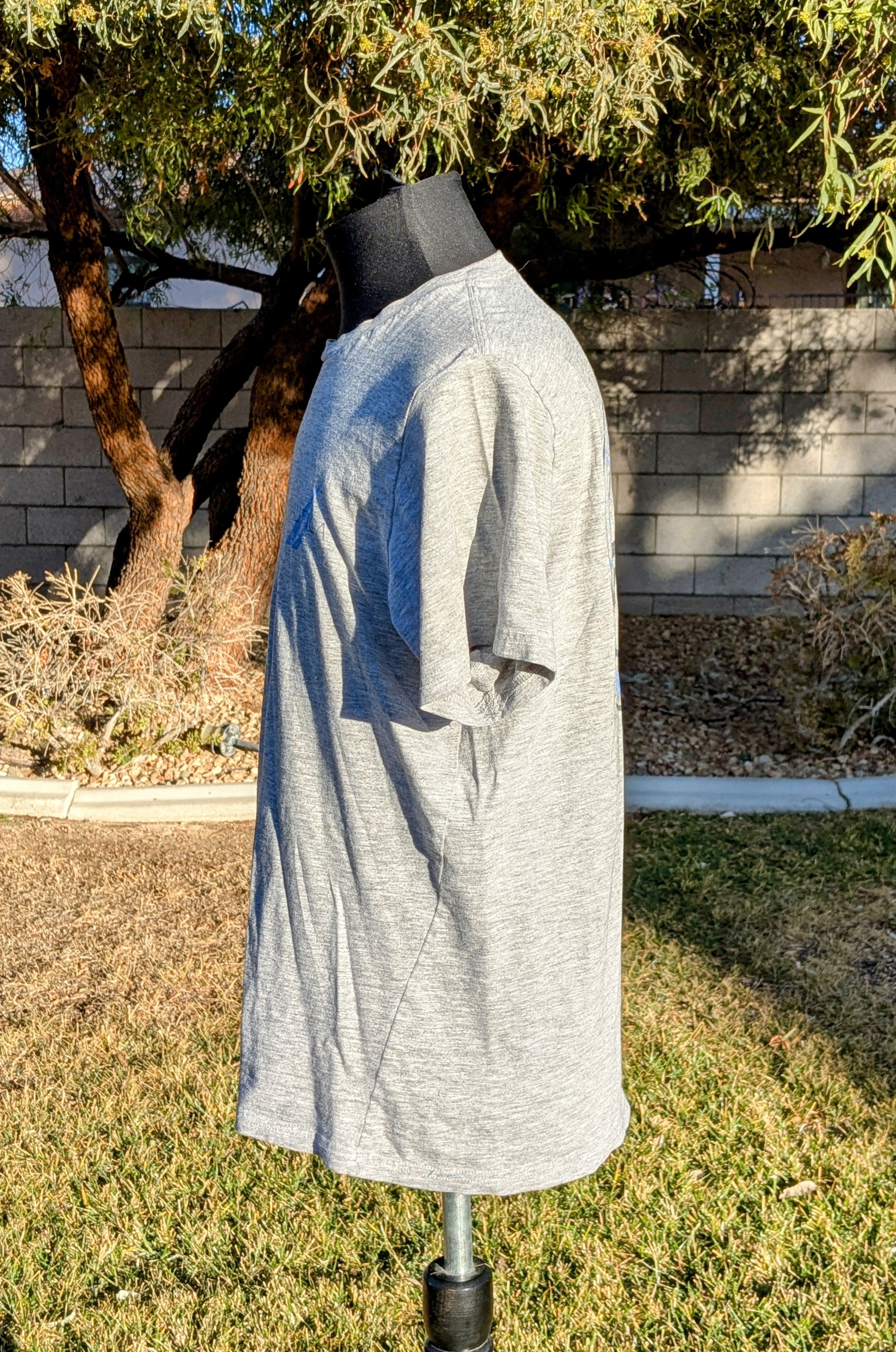 Nautica Retro Nautica Sailing N-83 Graphic Cotton/Poly Gray Shirt Size US M / EU 48-50 / 2 - 4 Thumbnail