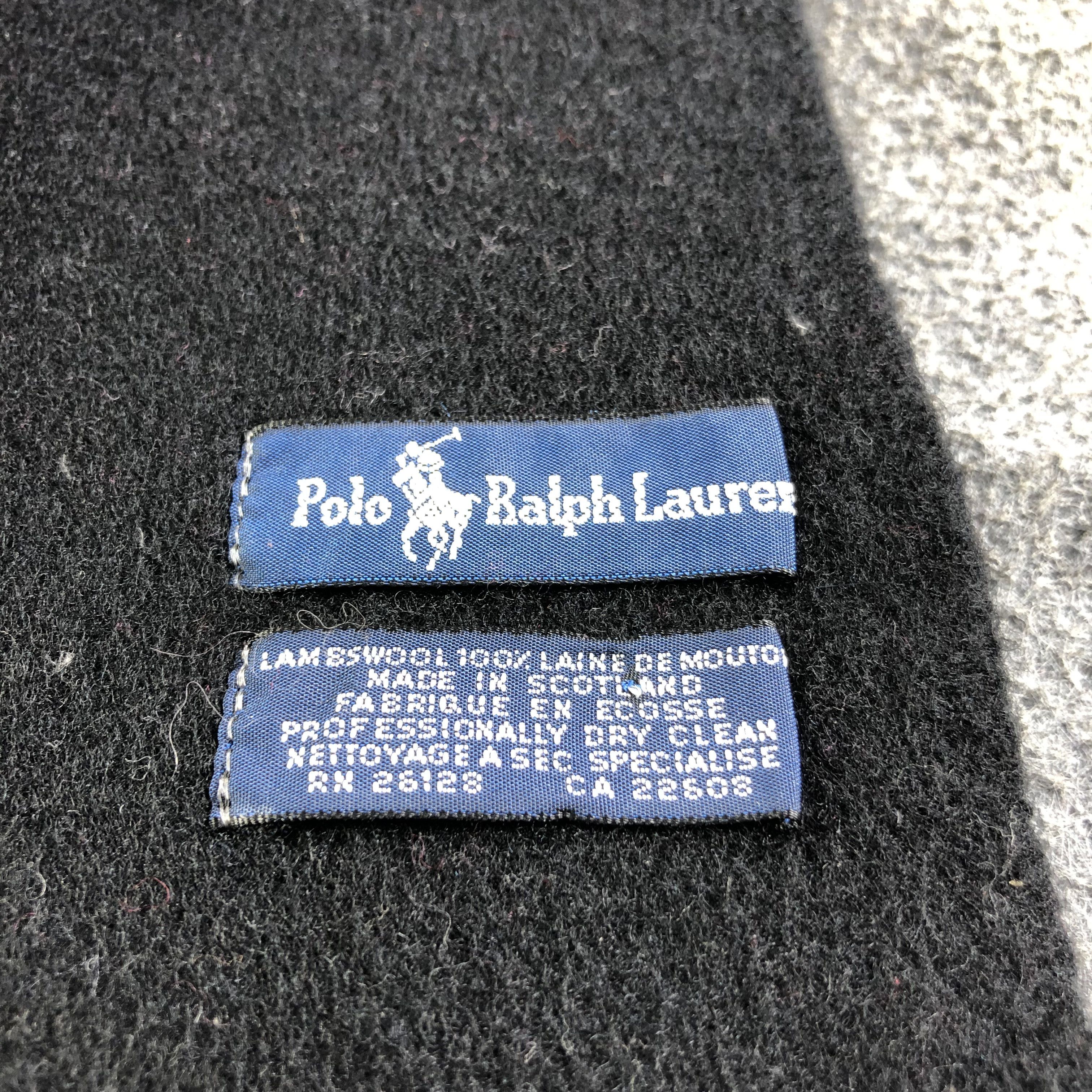 Polo Ralph Lauren Polo Ralph Lauren Brown Wool Scarf Muffler V1811 Size ONE SIZE - 5 Thumbnail
