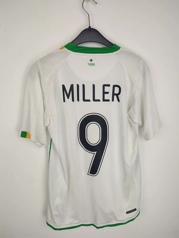 Nike Celtic 2007-08 Third #9 Miller FOOTBALL Kit SHIRT SOCCER Size US S / EU 44-46 / 1 - 15 Thumbnail