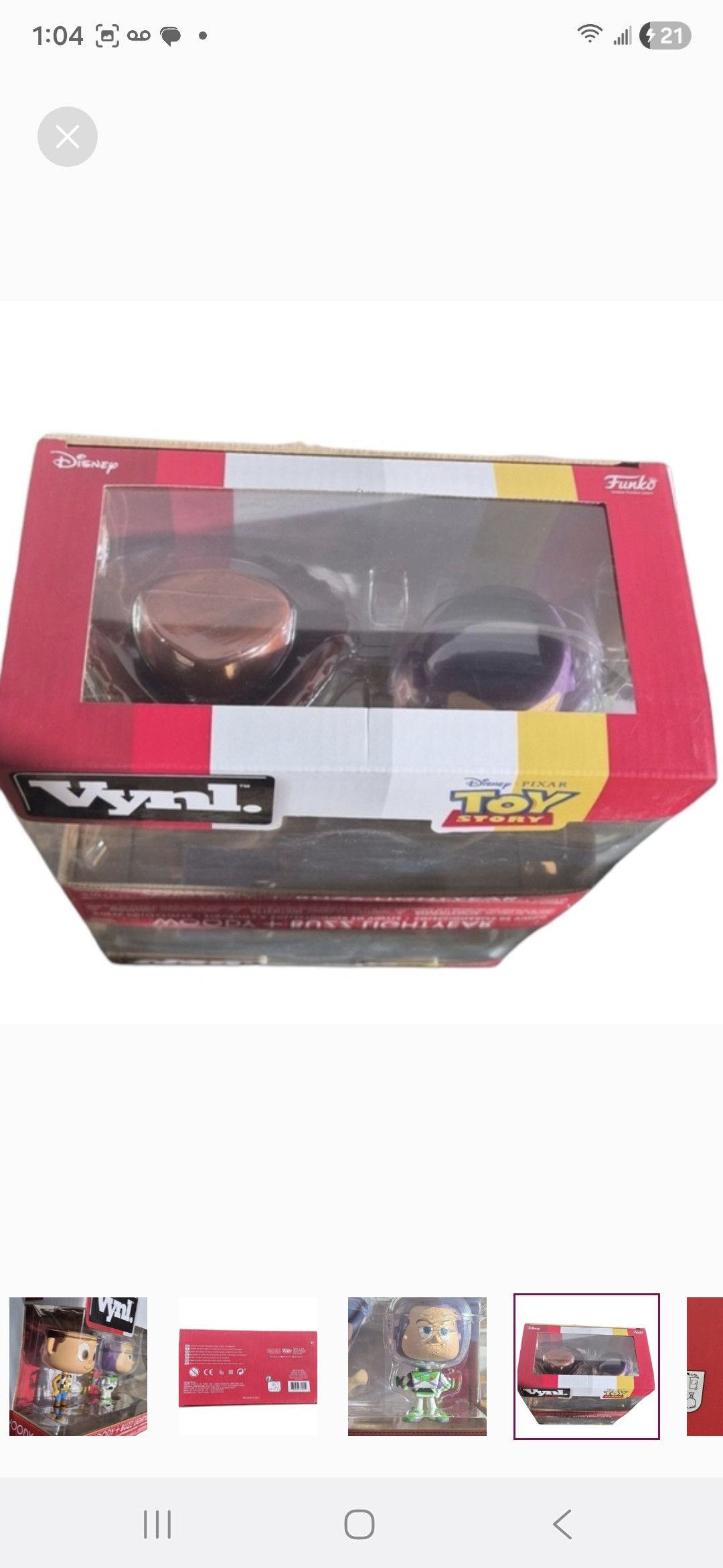 Other Funko Pop Vynl × Disney Toy Story Woody & Buzz Lightyear. Size ONE SIZE - 6 Thumbnail