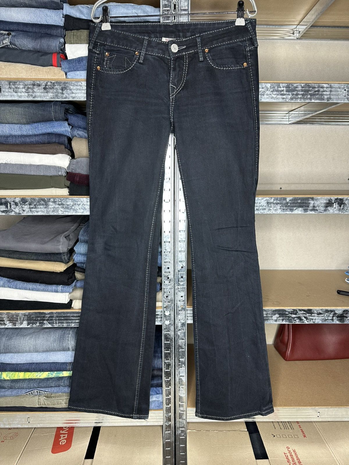 True Religion True Religion Flared Bootcut Denim Jeans Size 28 Size 28" / US 6 / IT 42 - 1 Thumbnail