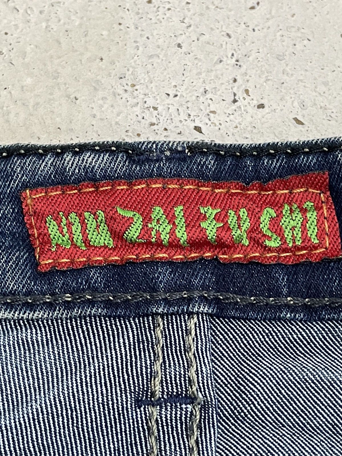 Designer × Hysteric Glamour × If Six Was Nine Flare 3D Whisker Blink Patch Designer Style Size 29" - 17 Thumbnail
