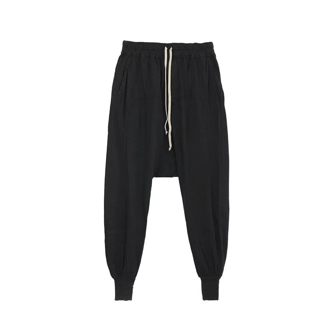 Rick Owens Drkshdw RICK OWENS DRKSHDW Prisoner Drawstring Pants RIG Size US 30 / EU 46 - 1 Thumbnail