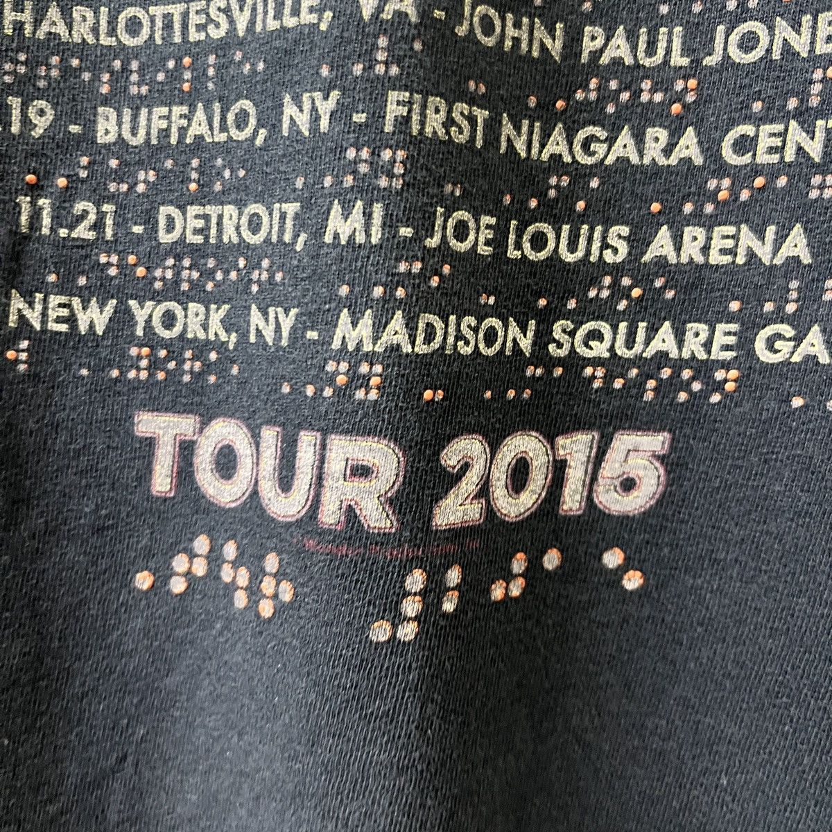 Rap Tees STEVIE WONDER TOUR Size US S / EU 44-46 / 1 - 5 Thumbnail