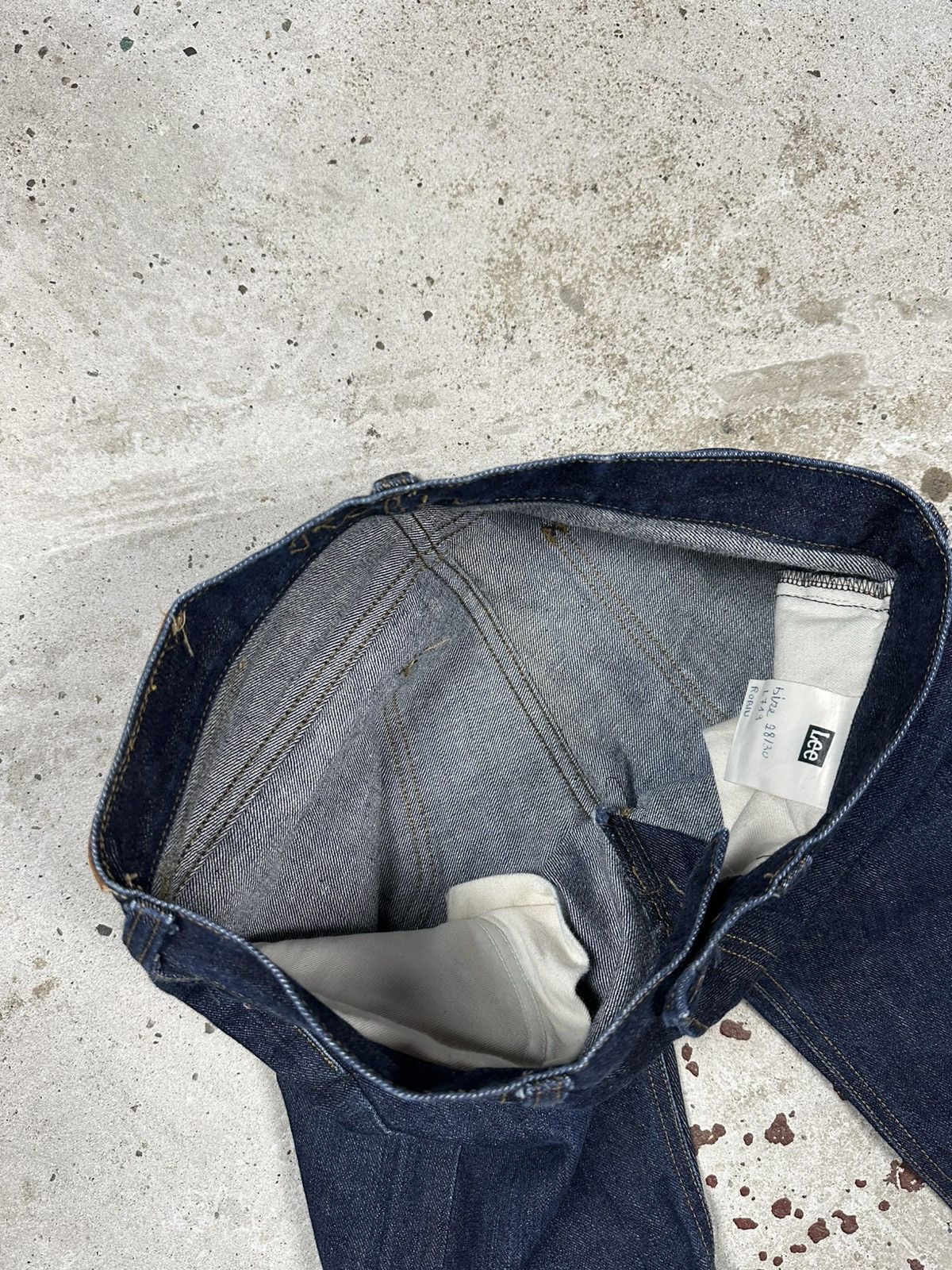 Lee Vintage Y2K Lee Robin Selvedge Raw Jeans Denim Pants Size US 29 - 12 Thumbnail