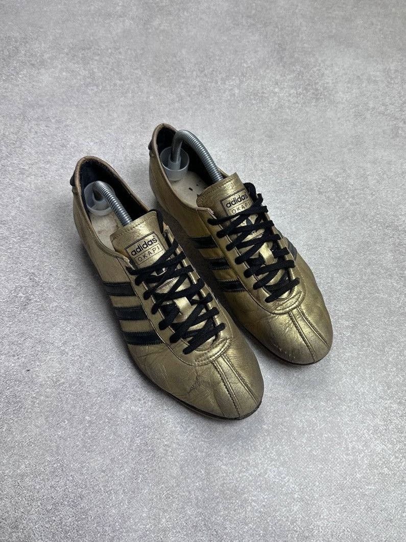 Adidas Vintage Adidas Okapi Low Genuine Leather Sneakers Y2K Block Size US 10 / EU 43 - 2 Thumbnail