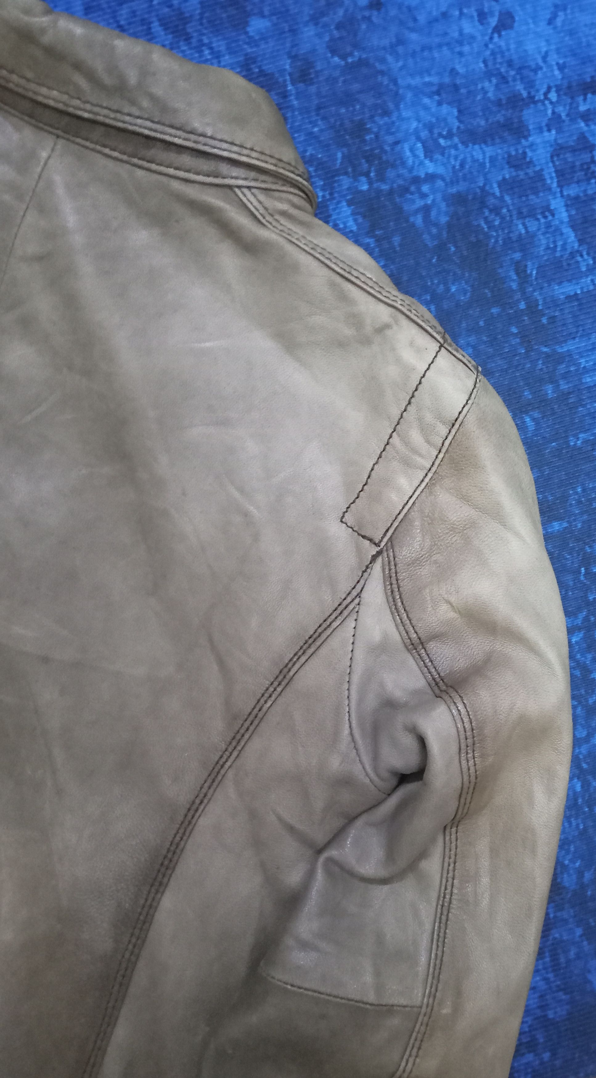 Japanese Brand Bark Tannage Leather Jacket Size S / US 4 / IT 40 - 8 Thumbnail