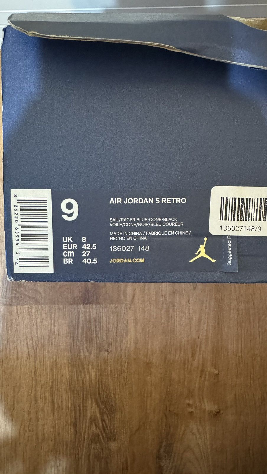 Jordan Brand Air Jordan 5 Retro “International Flight” 2018 Size US 9 / EU 42 - 8 Thumbnail