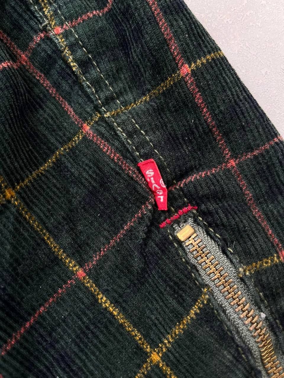 Japanese Brand vintage levis plaid sherpa work jacket asymetric zip Size US S / EU 44-46 / 1 - 9 Thumbnail