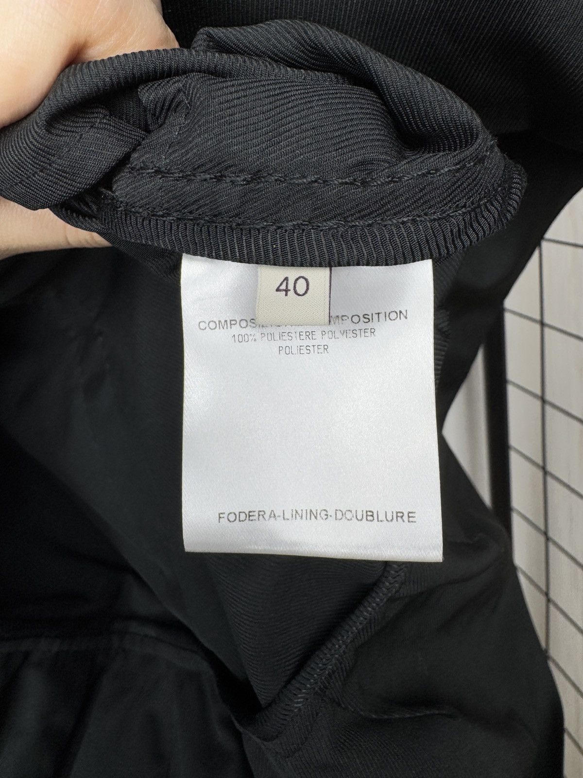 Stella McCartney Stella McCartney Iconic Black Double-Breasted Short Coat Size S / US 4 / IT 40 - 9 Thumbnail