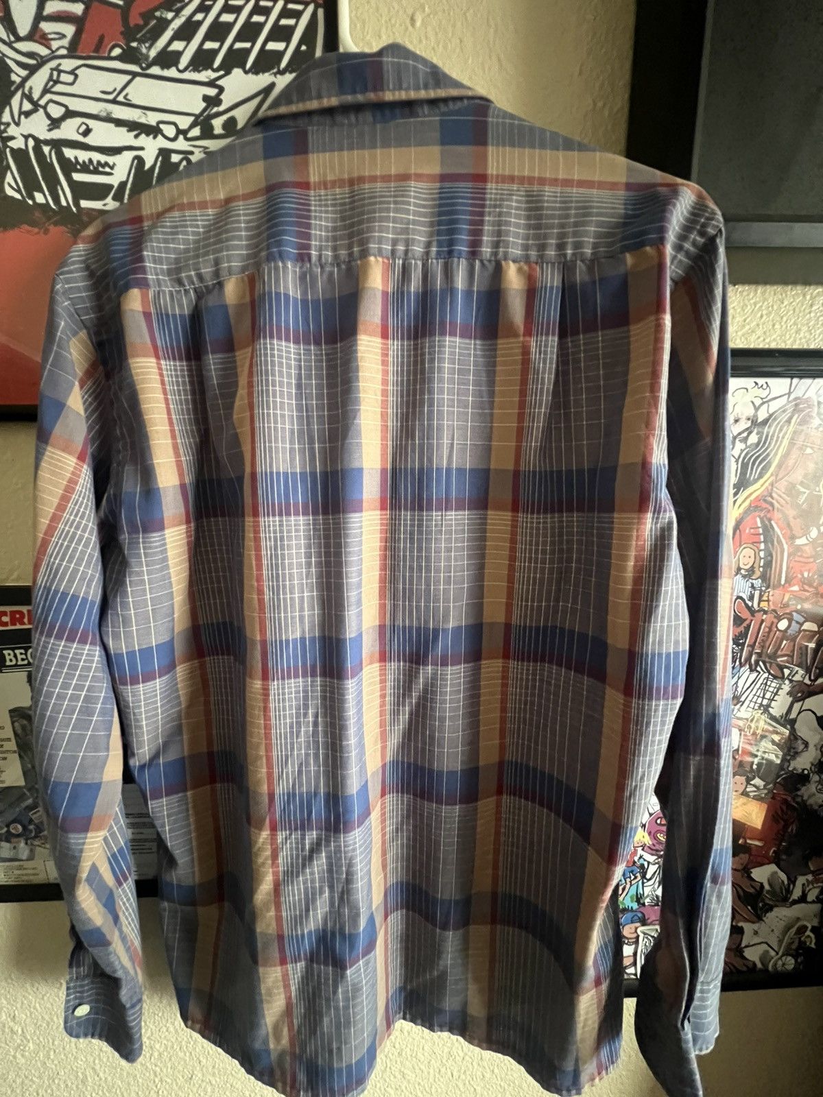 Dior Christian Dior Plaid Button Up Size US M / EU 48-50 / 2 - 4 Thumbnail