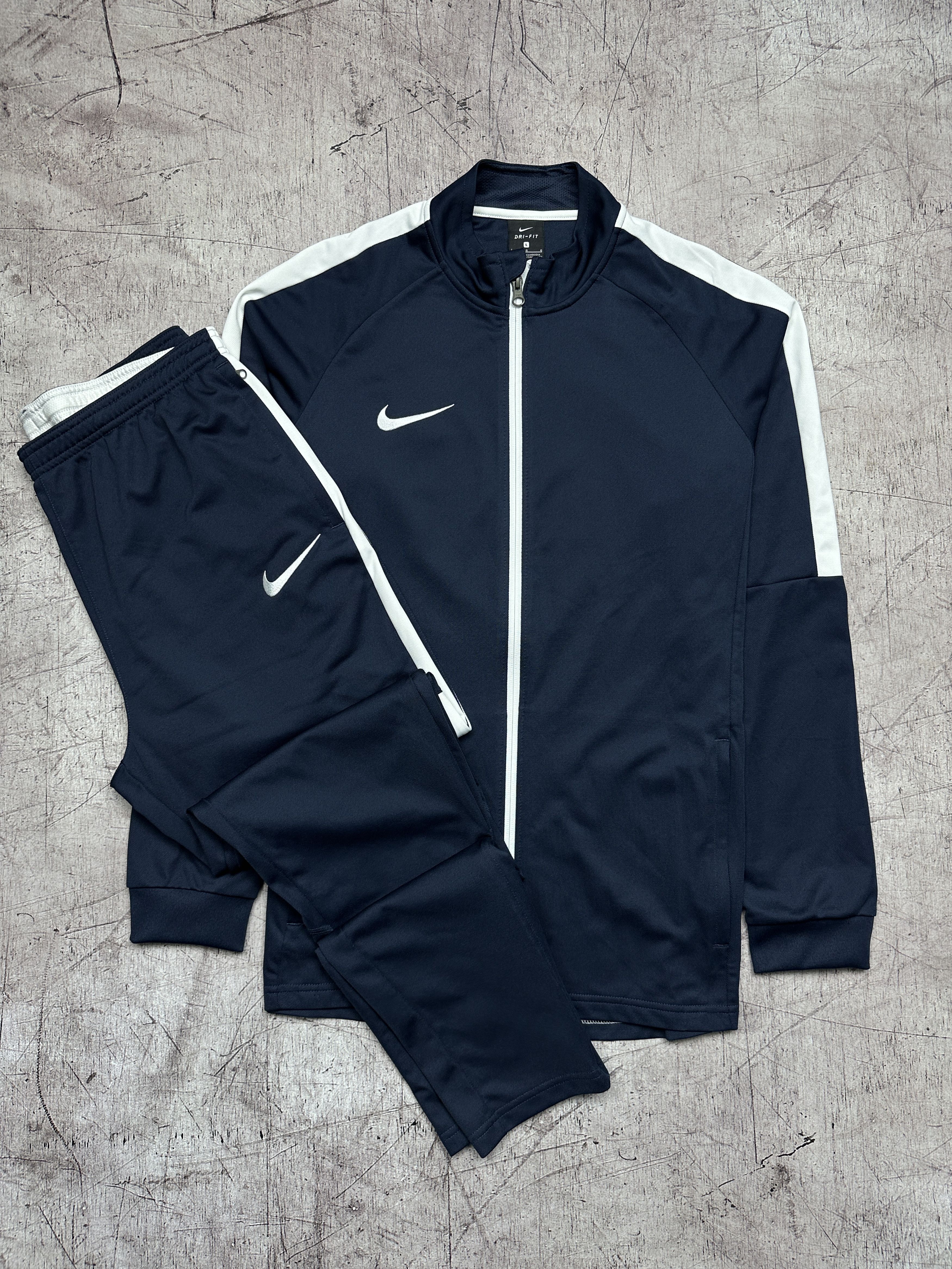 Nike Nike Dri Fit Mens Track Suit Jacket + Pants Size US 34 / EU 50 - 1 Thumbnail