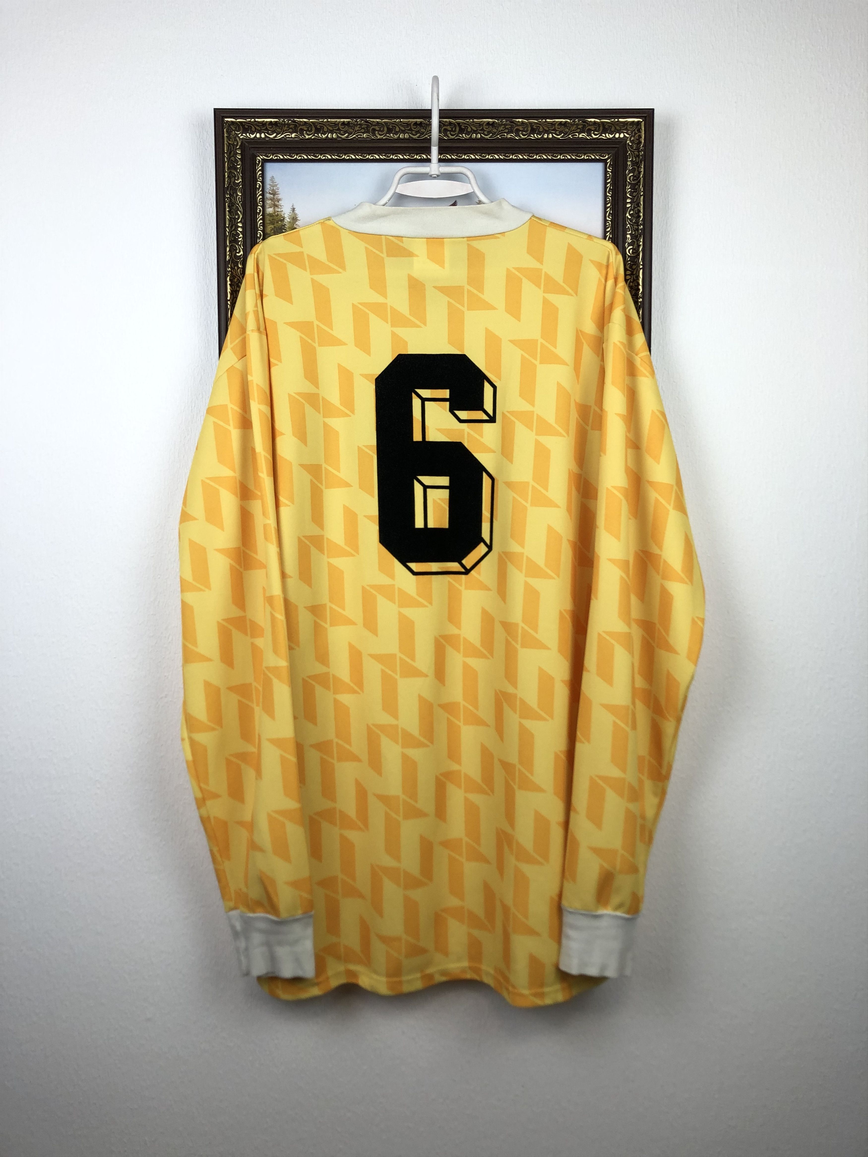 Vintage Vintage Football Goalkeeper Template Shirt Soccer Jersey Size US XXL / EU 58 / 5 - 8 Thumbnail