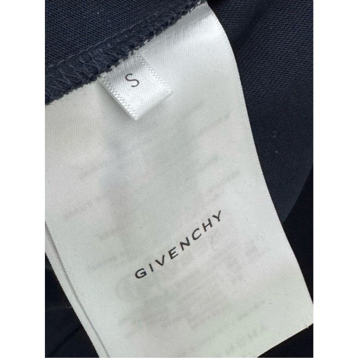 Givenchy Givenchy Lettering-Print T-Shirt Navy Blue White Men’s Small Size US S / EU 44-46 / 1 - 5 Thumbnail