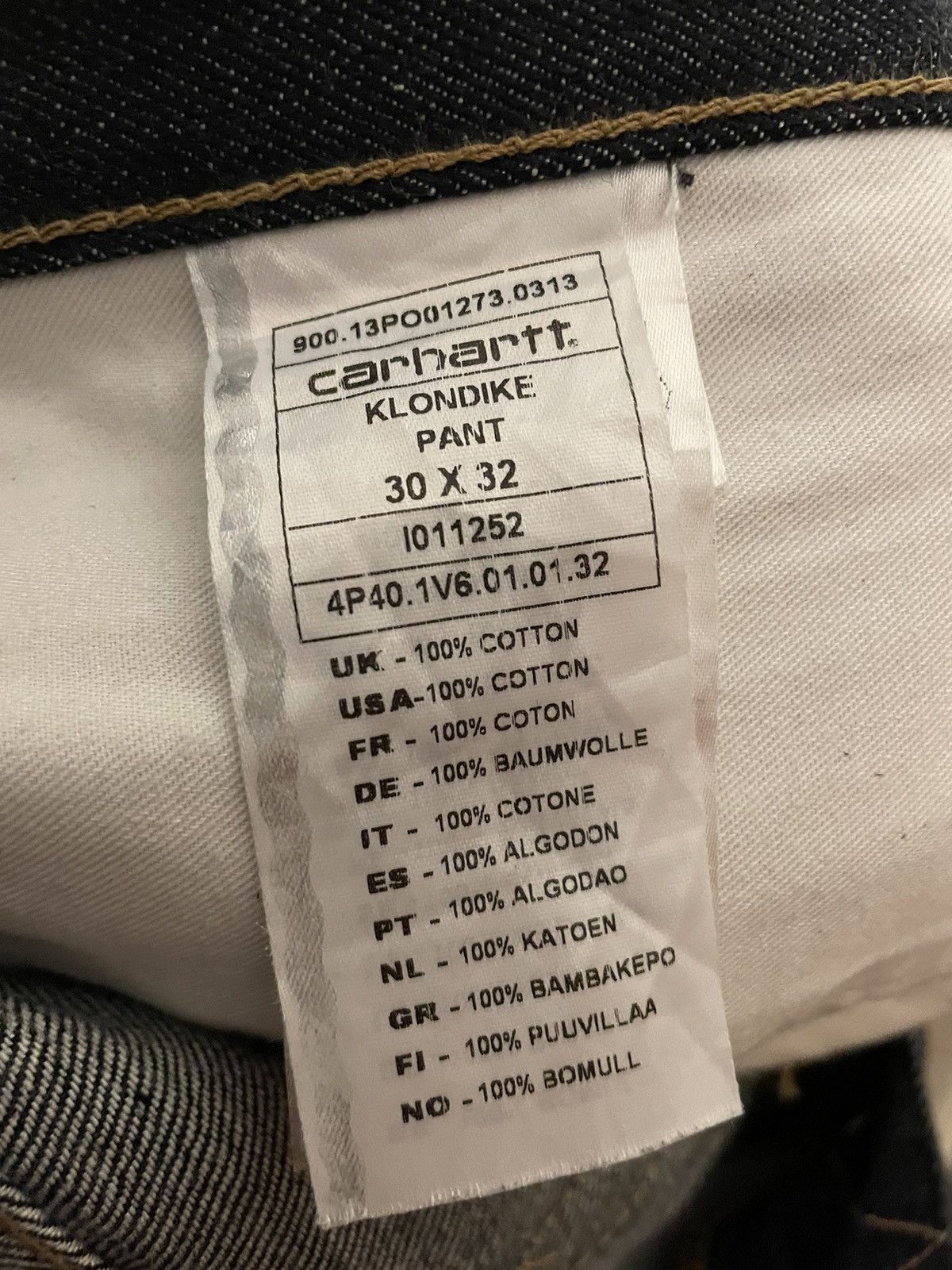 Carhartt Wip Carhartt Straight Leg Jeans Size US 30 / EU 46 - 4 Thumbnail