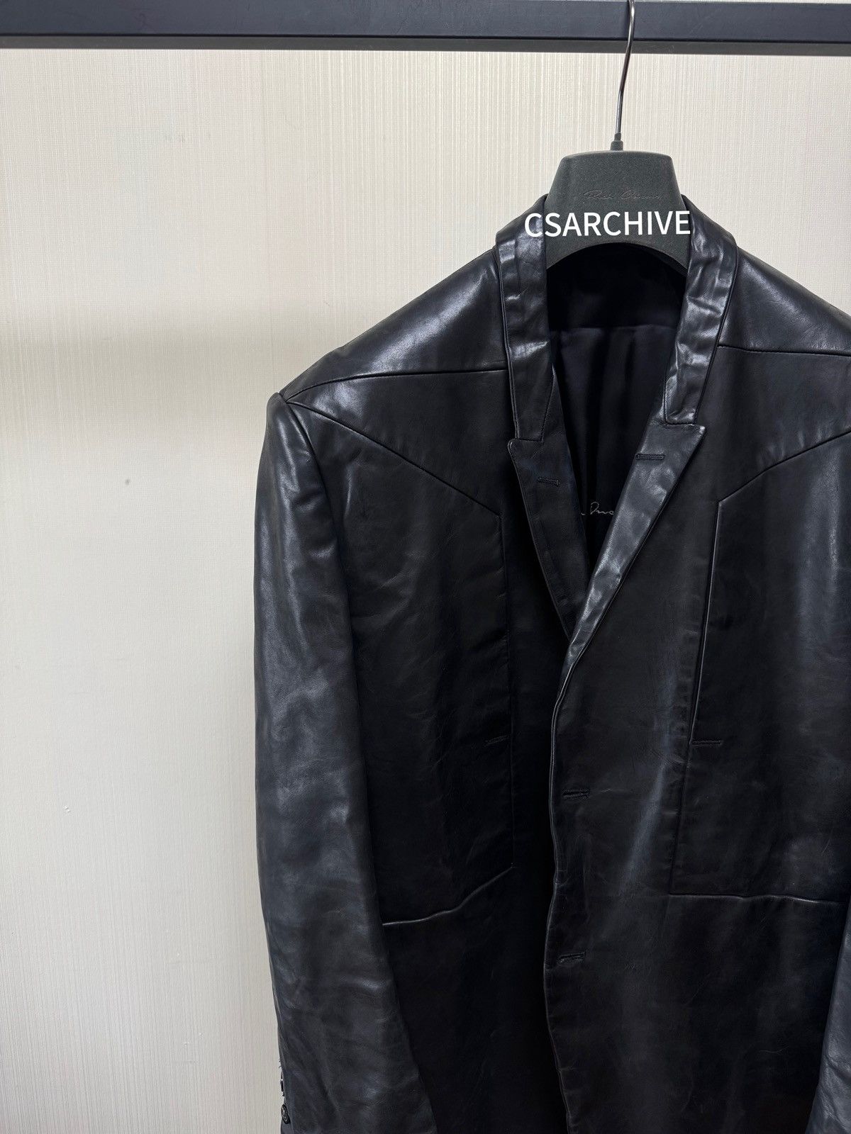 Rick Owens Rick owens22FW Leather Tatlin coat Size US M / EU 48-50 / 2 - 3 Thumbnail