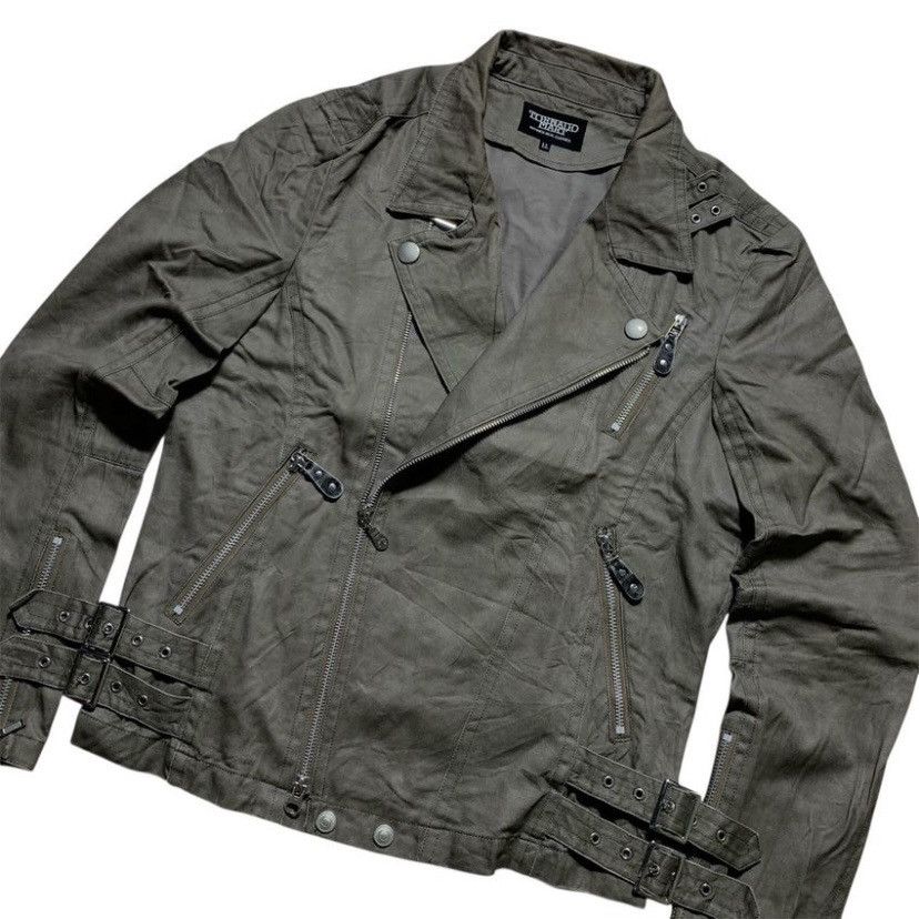 Tornado Mart TORNADO MART ASYMMETRICAL BIKER JACKET BONDAGE LGB STYLE Size US L / EU 52-54 / 3 - 7 Thumbnail