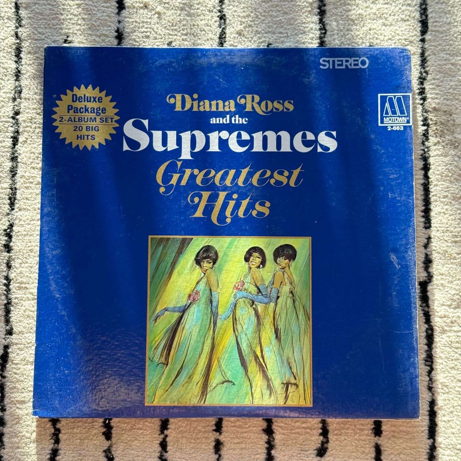 Vintage Vtg Diana Ross Supremes 2-663 1967 Rockaway w Prints VG+ Size ONE SIZE - 3 Thumbnail