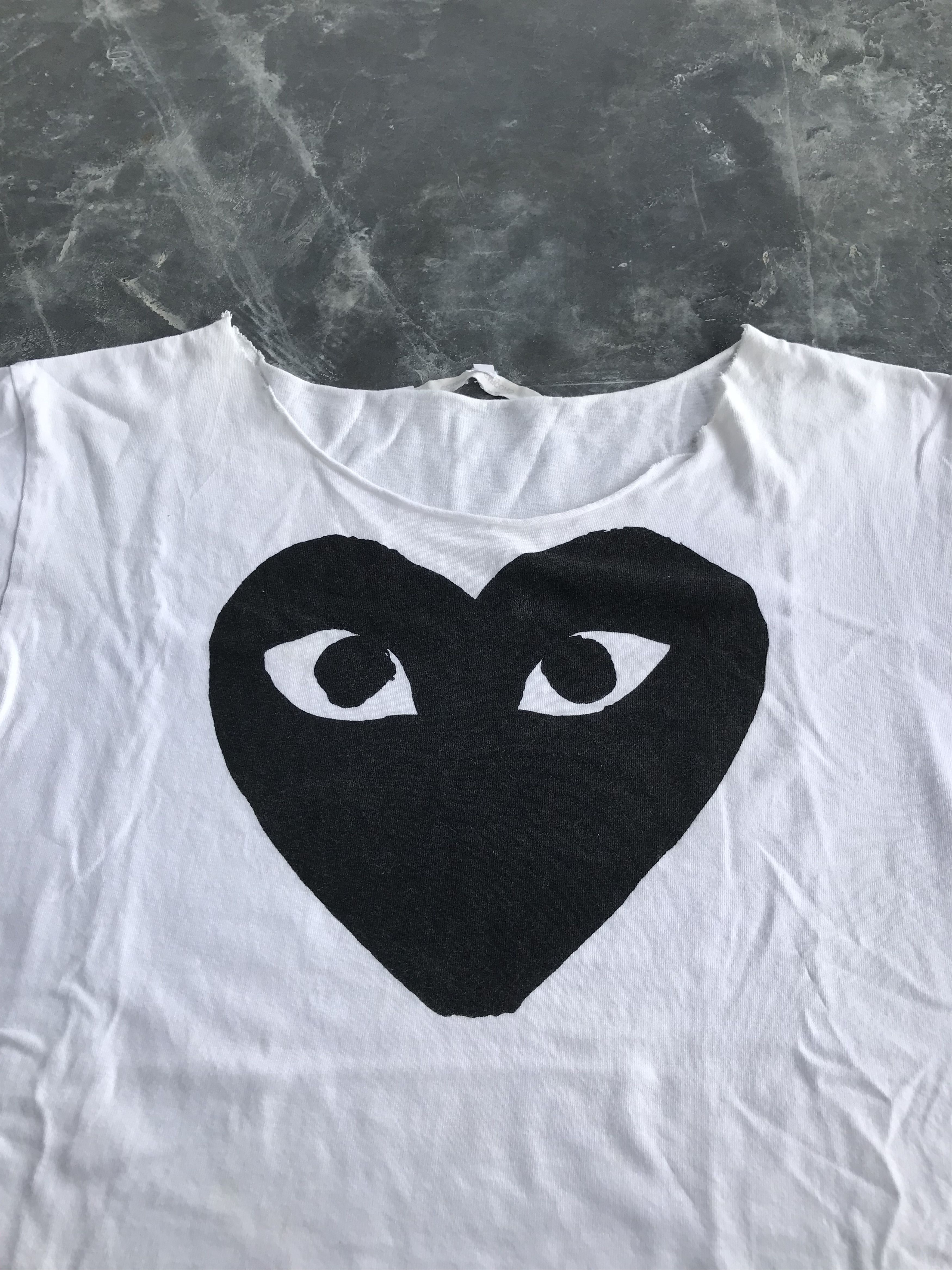 Comme des Garcons Distressed Cdg Comme Des Garcons Tee Size US L / EU 52-54 / 3 - 2 Thumbnail