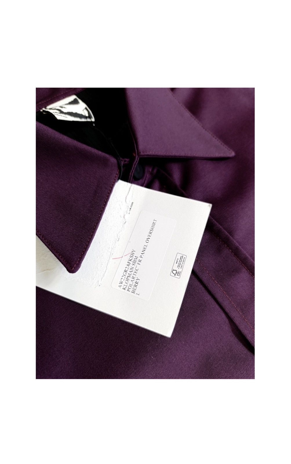 GR10K GR10K AW22 Klopman Polartec Overshirt Size US L / EU 52-54 / 3 - 4 Thumbnail