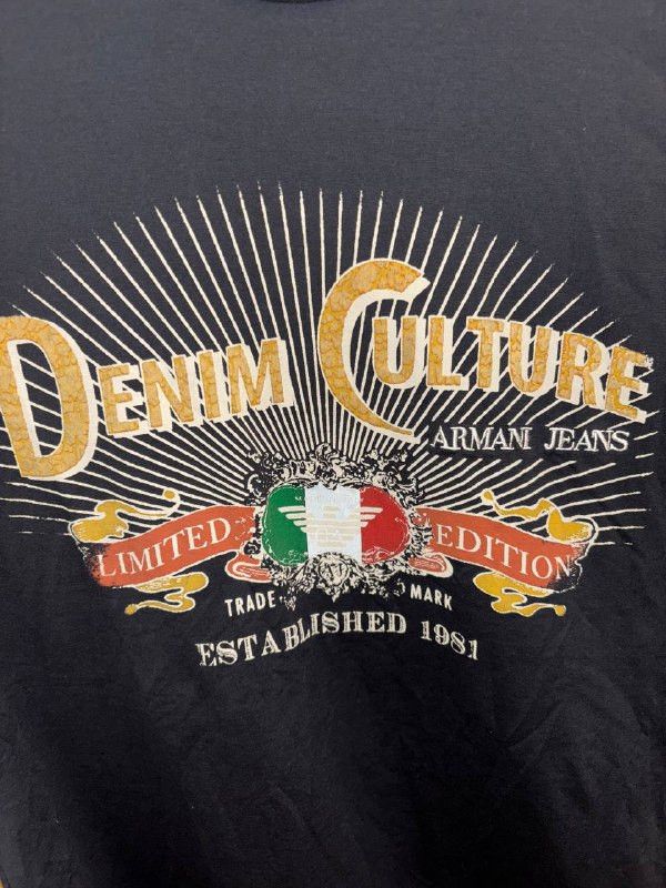 Armani Armani Jeans tshirt, Men's Fashion, Denim Culture Italy Size US M / EU 48-50 / 2 - 3 Thumbnail