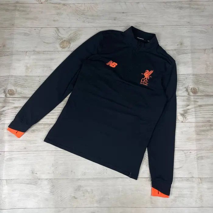 New Balance Liverpool Training Shirt 2017 2018 Drill Top Jersey 1/4 Zip Size US L / EU 52-54 / 3 - 1 Thumbnail