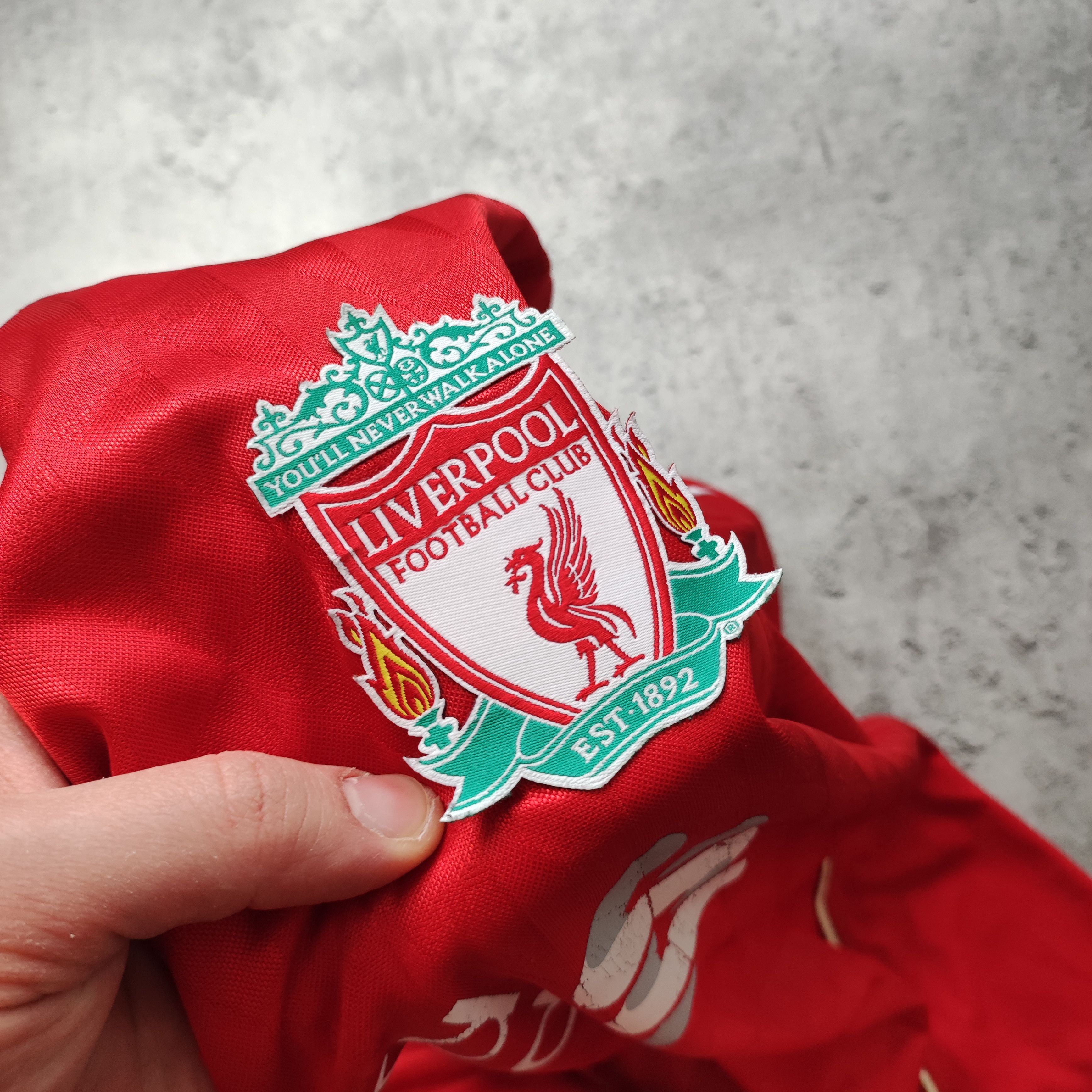 Vintage RARE 2010 Liverpool FC Adidas Home Football Jersey Size US M / EU 48-50 / 2 - 6 Thumbnail
