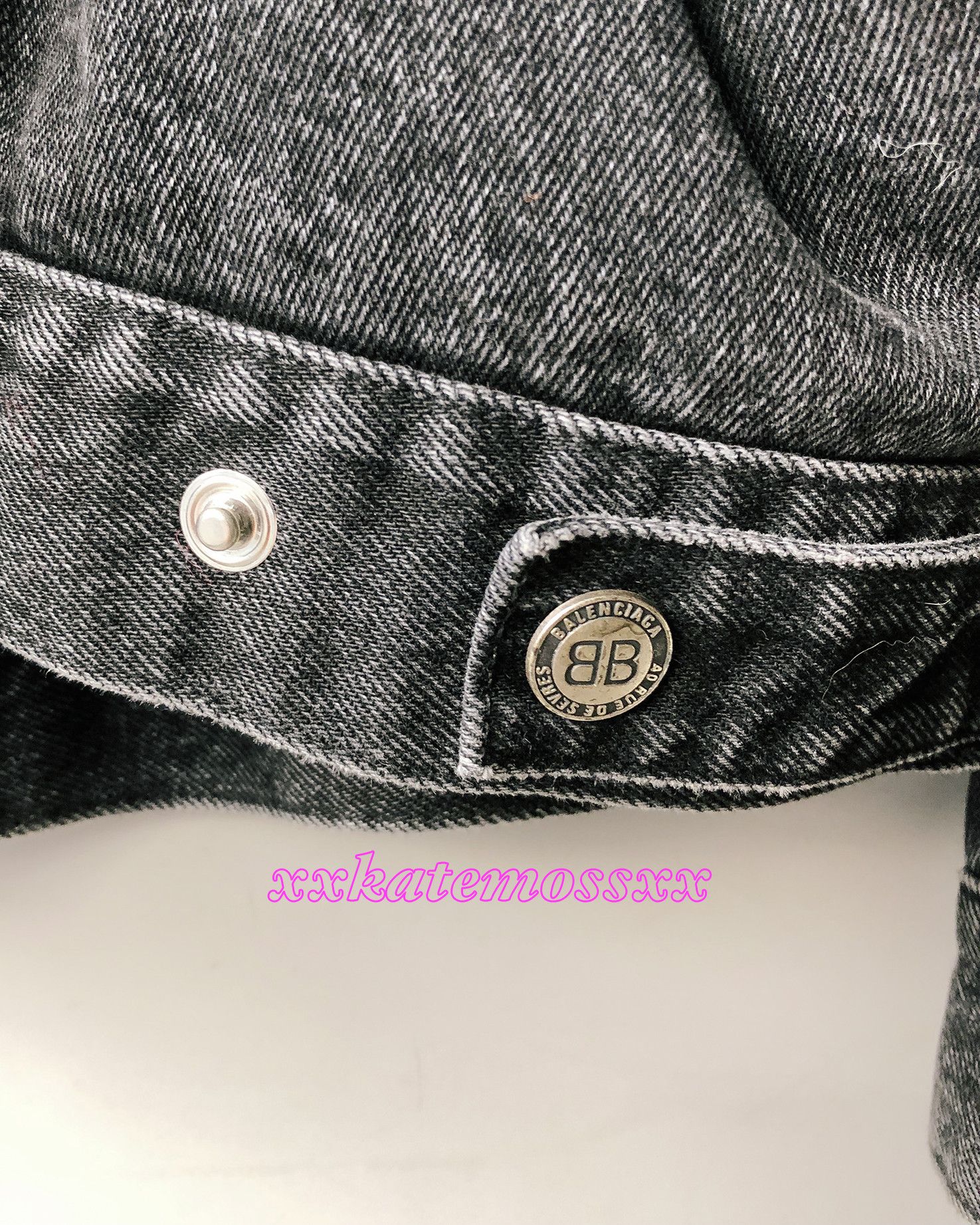 Balenciaga Balenciaga AW18 Runway Faux Fur Lined Denim Jacket Size US S / EU 44-46 / 1 - 8 Thumbnail