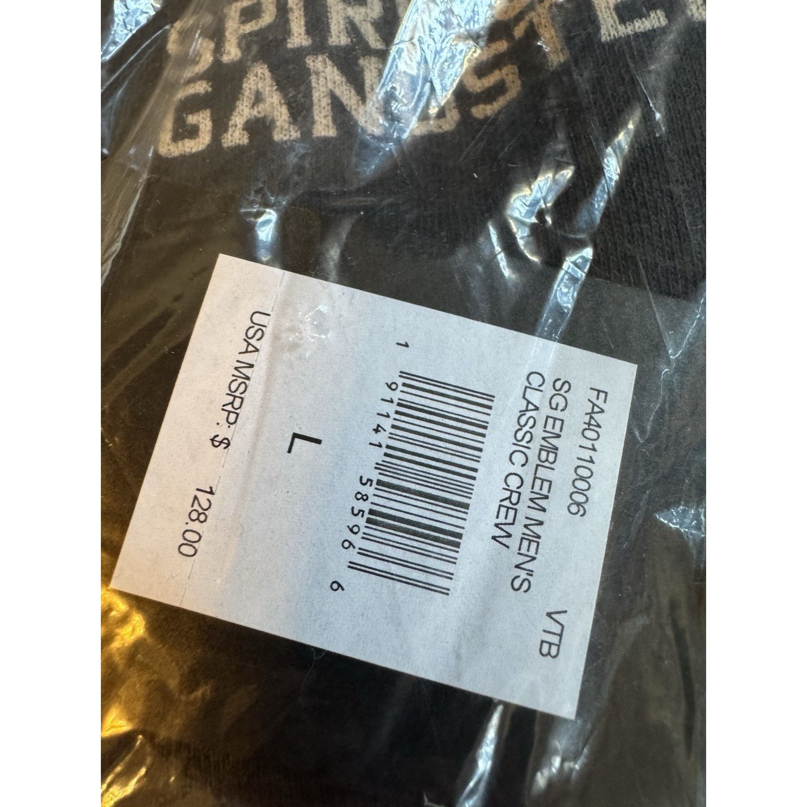 Spiritual Gangster Spiritual Gangster Emblem Men's Crewneck Sweatshirt Black L Size US L / EU 52-54 / 3 - 7 Thumbnail