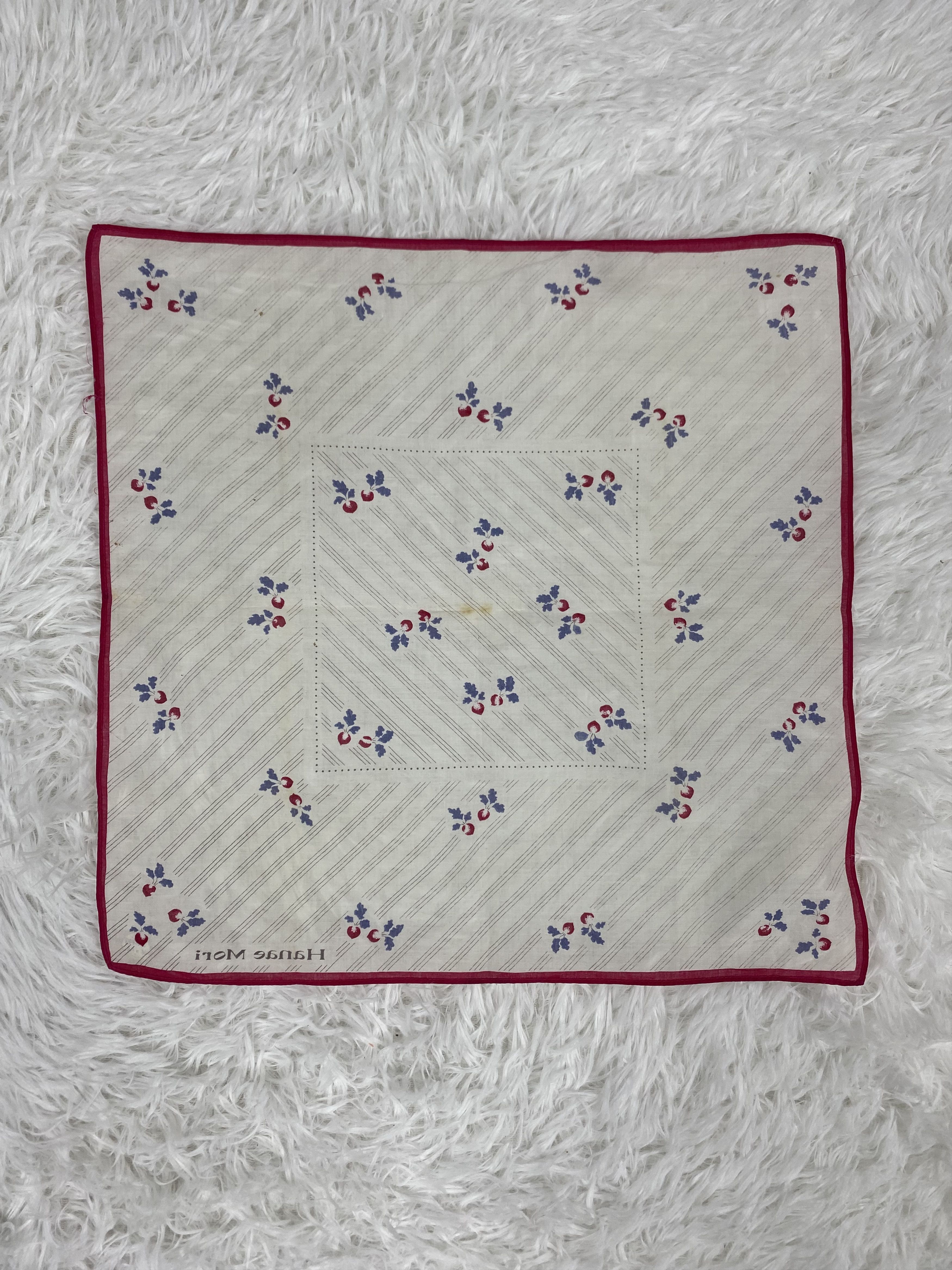 Hanae Mori × Vintage Vintage Hanae Mori Handkerchief Neckerchief PH0193 Size ONE SIZE - 4 Thumbnail