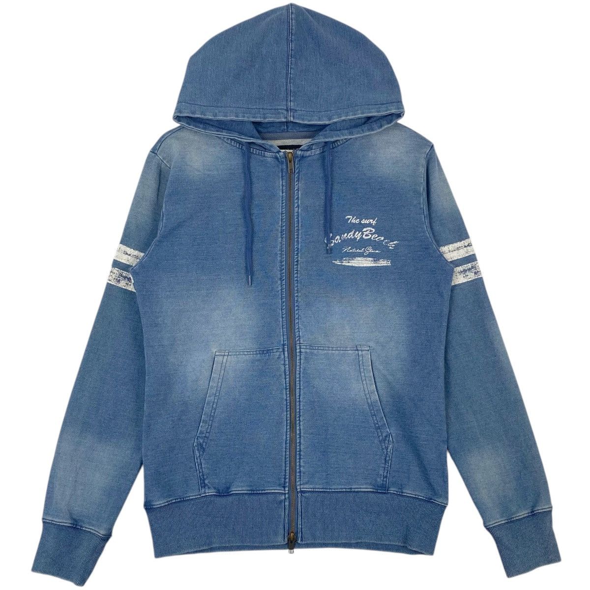 Vintage Vintage Roshell Jeans Jacket Full Zip Blue Pullover Size M Size US M / EU 48-50 / 2 - 1 Thumbnail