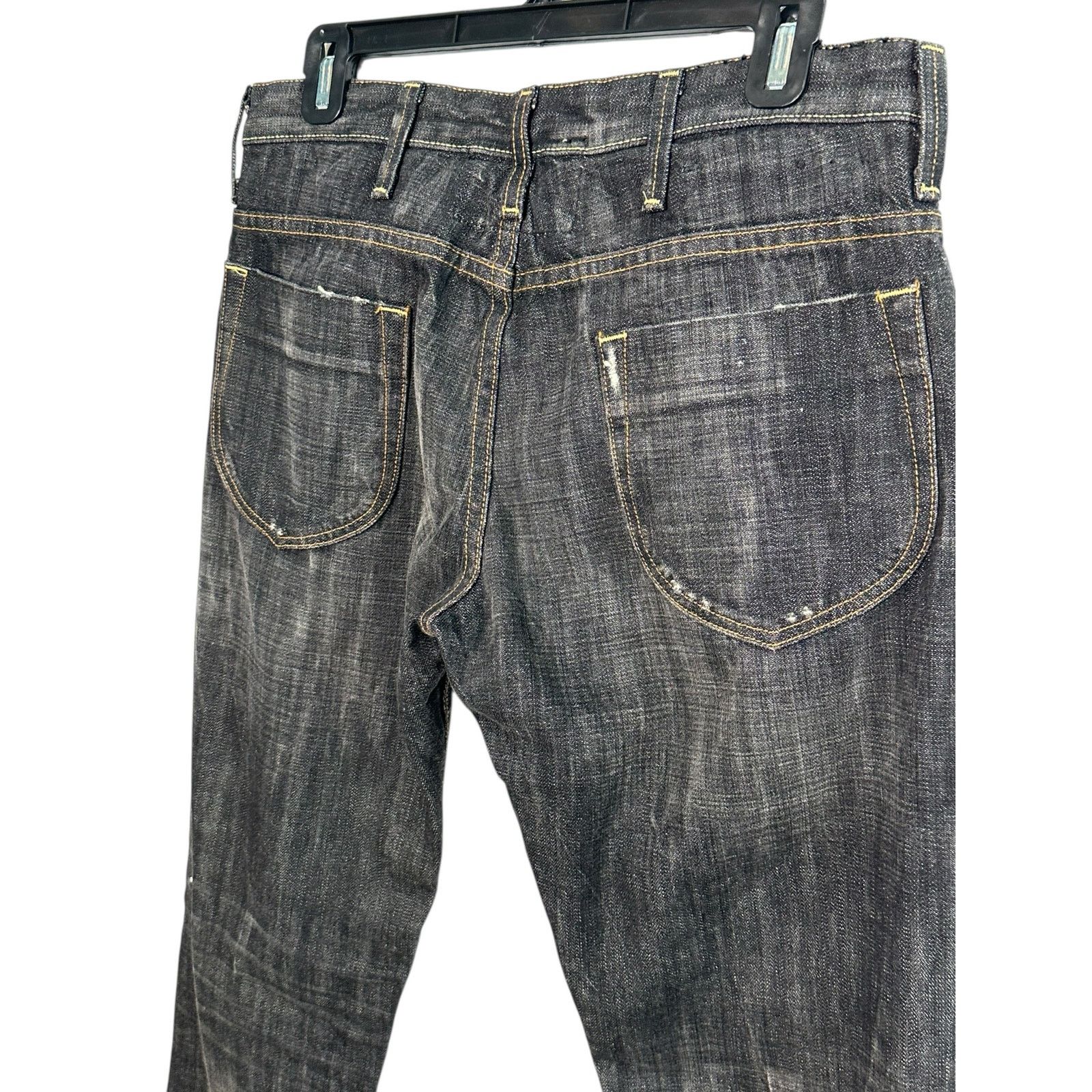 Emporio Armani Emporio Armani Johnny Slim Fit Black Jeans size 31 Size US 31 - 13 Thumbnail