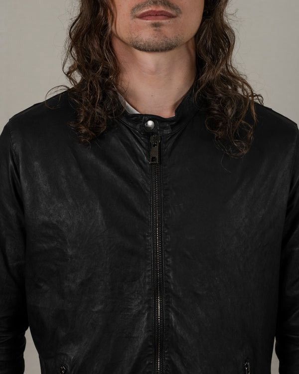 Giorgio Brato Giorgio Brato Leather Jacket BlackPepper Size US L / EU 52-54 / 3 - 5 Thumbnail