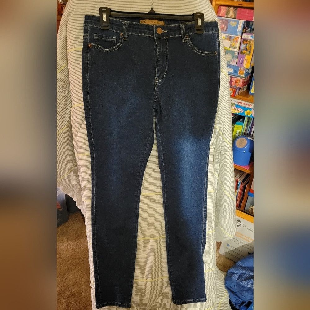Other Blue Turtle Size 11 Denim Jeans Skinny Stretch Jeans Size 32" / US 10 / IT 46 - 1 Thumbnail