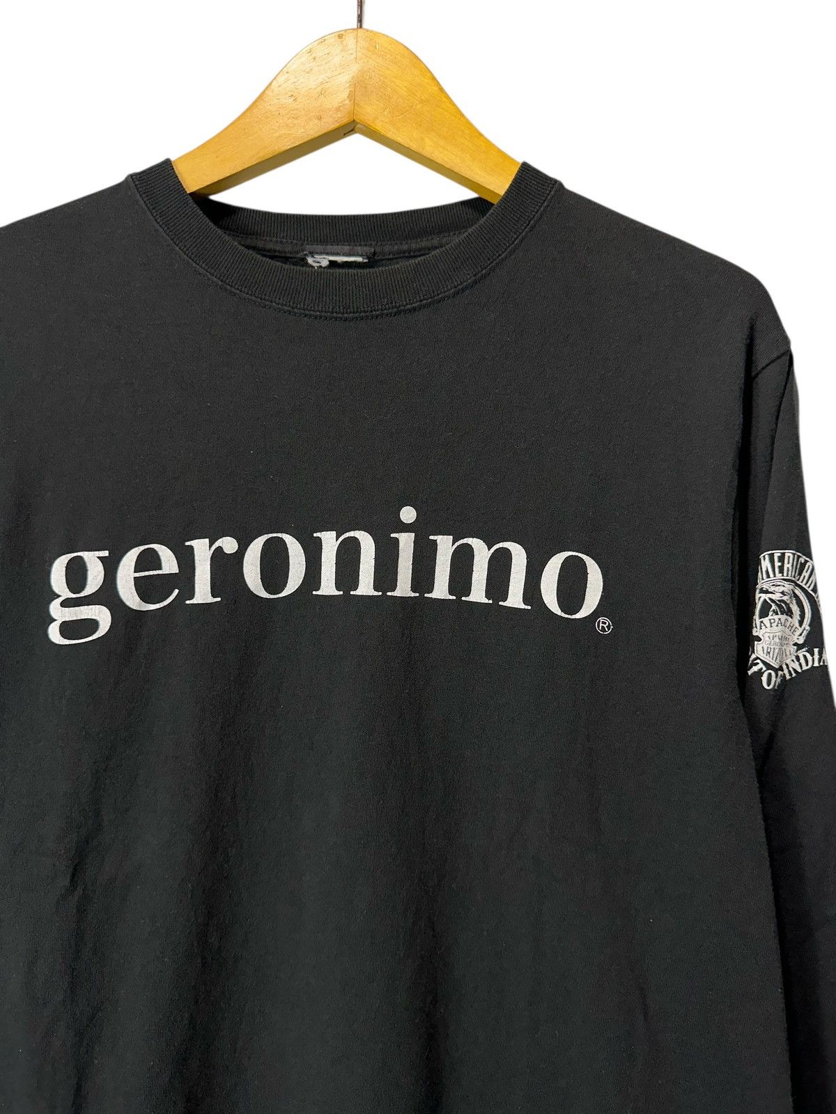 Hysteric Glamour GERONIMO GOAT BONES LONG SLEEVE TEE IFSIX LGB STYLE Size US M / EU 48-50 / 2 - 3 Thumbnail