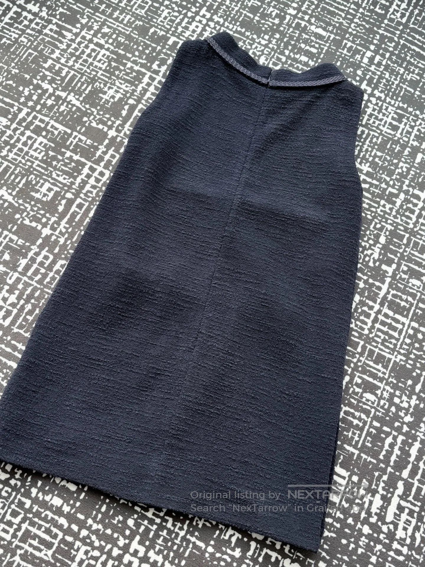 Other Sleeveless Tweed Dress Horsebit Pineapple Buttons. Size M / US 6-8 / IT 42-44 - 2 Thumbnail
