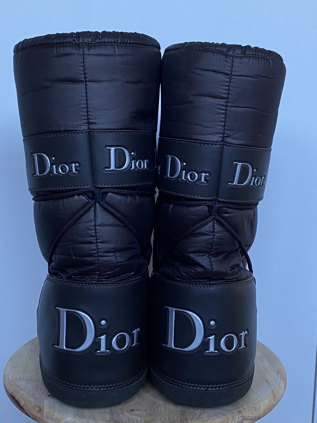 Dior Dior Nylon Ski Apres Snow Boots Chocolate Grailed