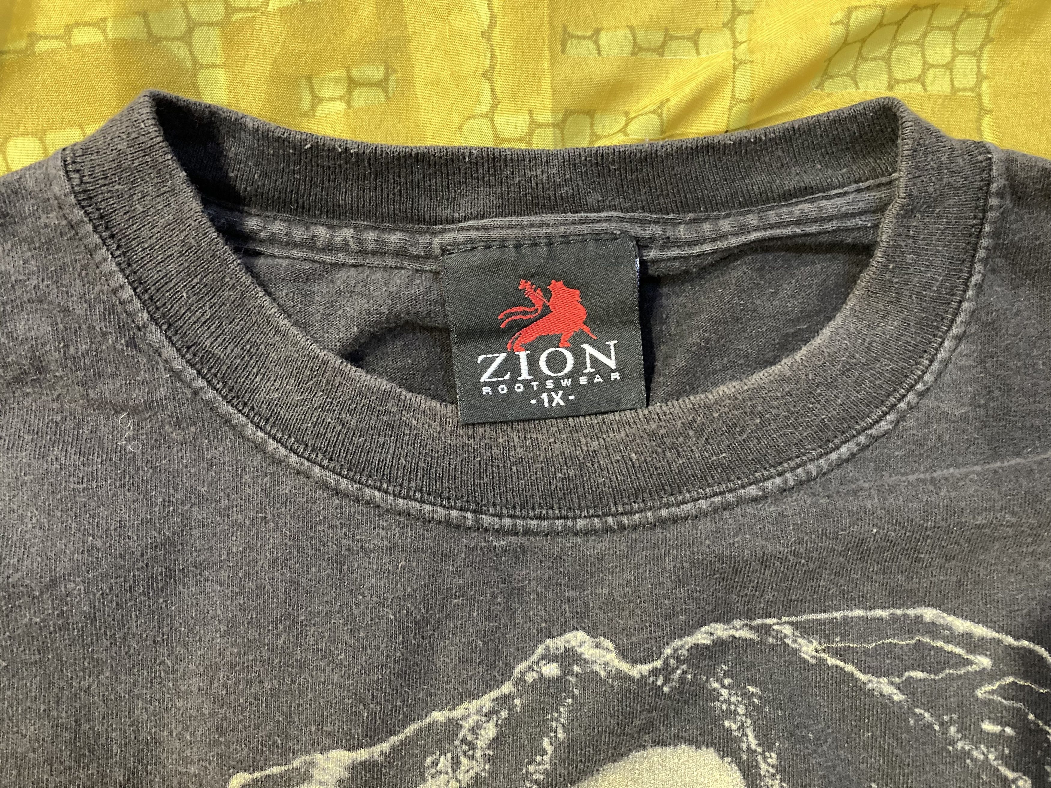 Bob Marley Vintage 2003 Bob Marley Reggae Zion USA Tee Size US XL / EU 56 / 4 - 3 Thumbnail