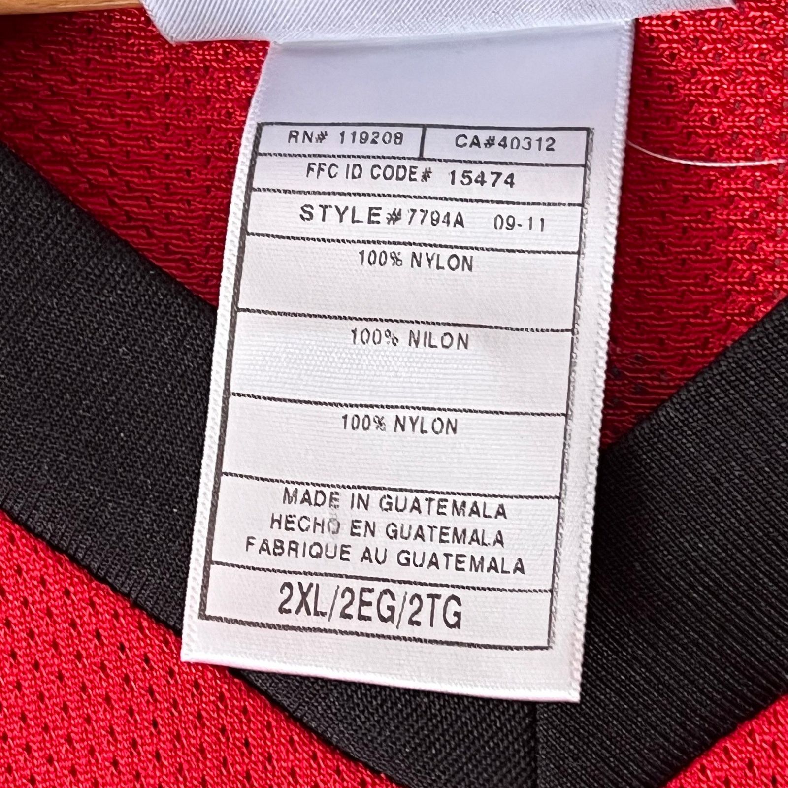 NBA 2011 Derrick Rose Chicago Bulls Jersey | MVP Era | Size 2XL Size US XXL / EU 58 / 5 - 4 Thumbnail