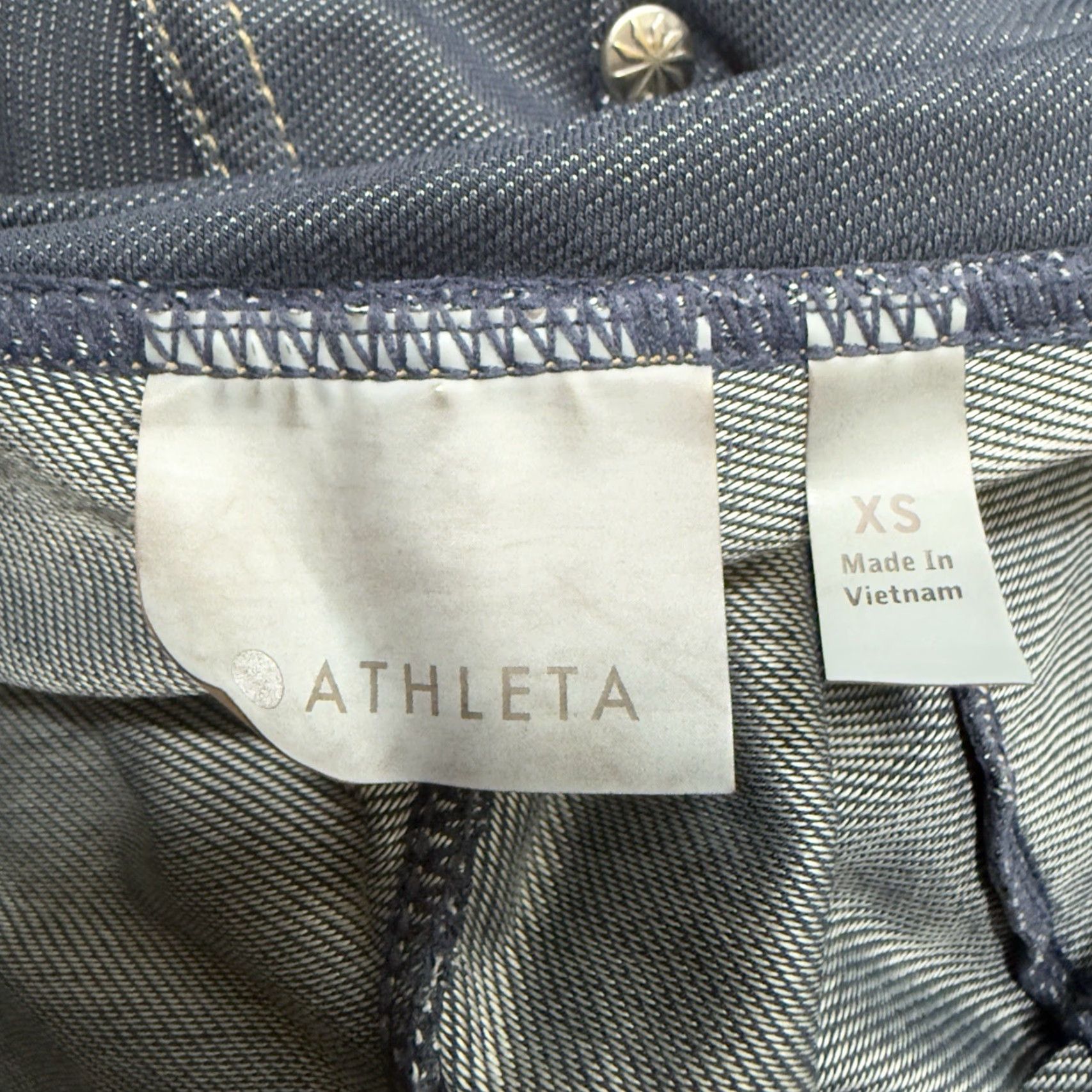 Athleta Athleta Leggings Womens Size XS Blue Polyester Blend Casual Size 26" / US 2 / IT 38 - 4 Thumbnail