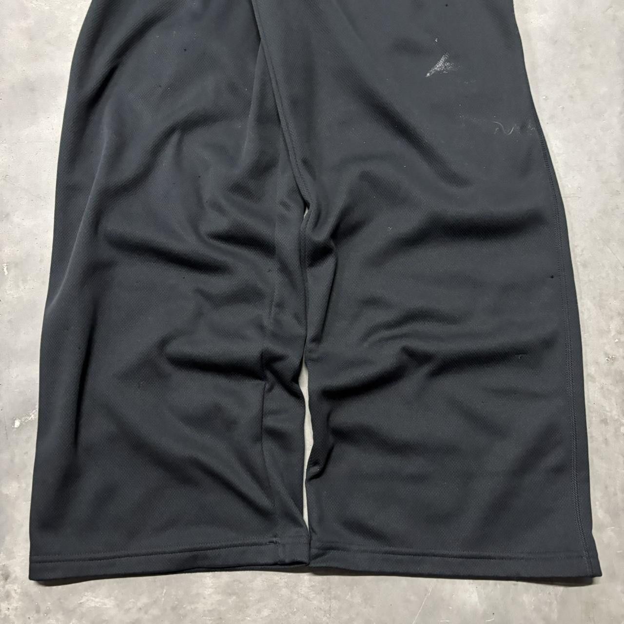 Japanese Brand × Vintage Crazy Vintage Y2K/2000s Baggy Black Skater Streetwear Track Pants! Size US 32 / EU 48 - 5 Thumbnail