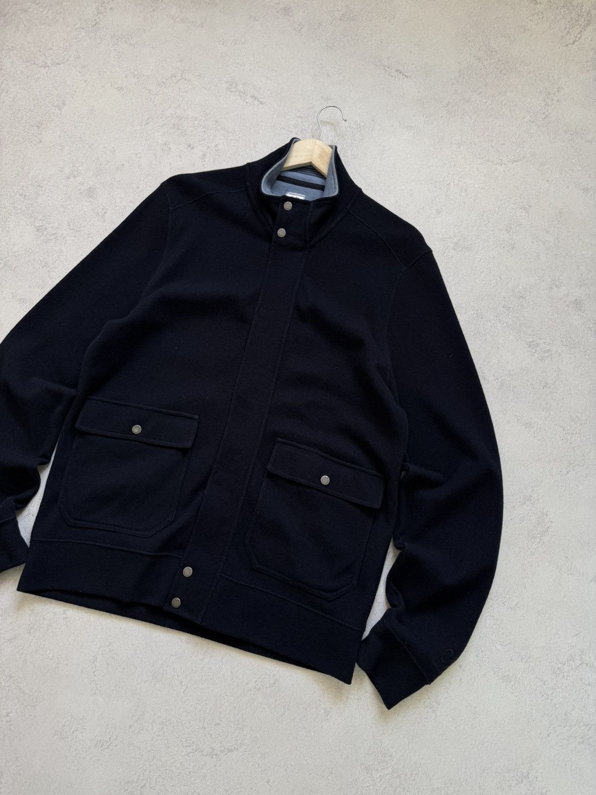 C.P. Company C.P. Company Wool Bomber Jacket Embroidered Logo Size XXL Size US XXL / EU 58 / 5 - 4 Thumbnail