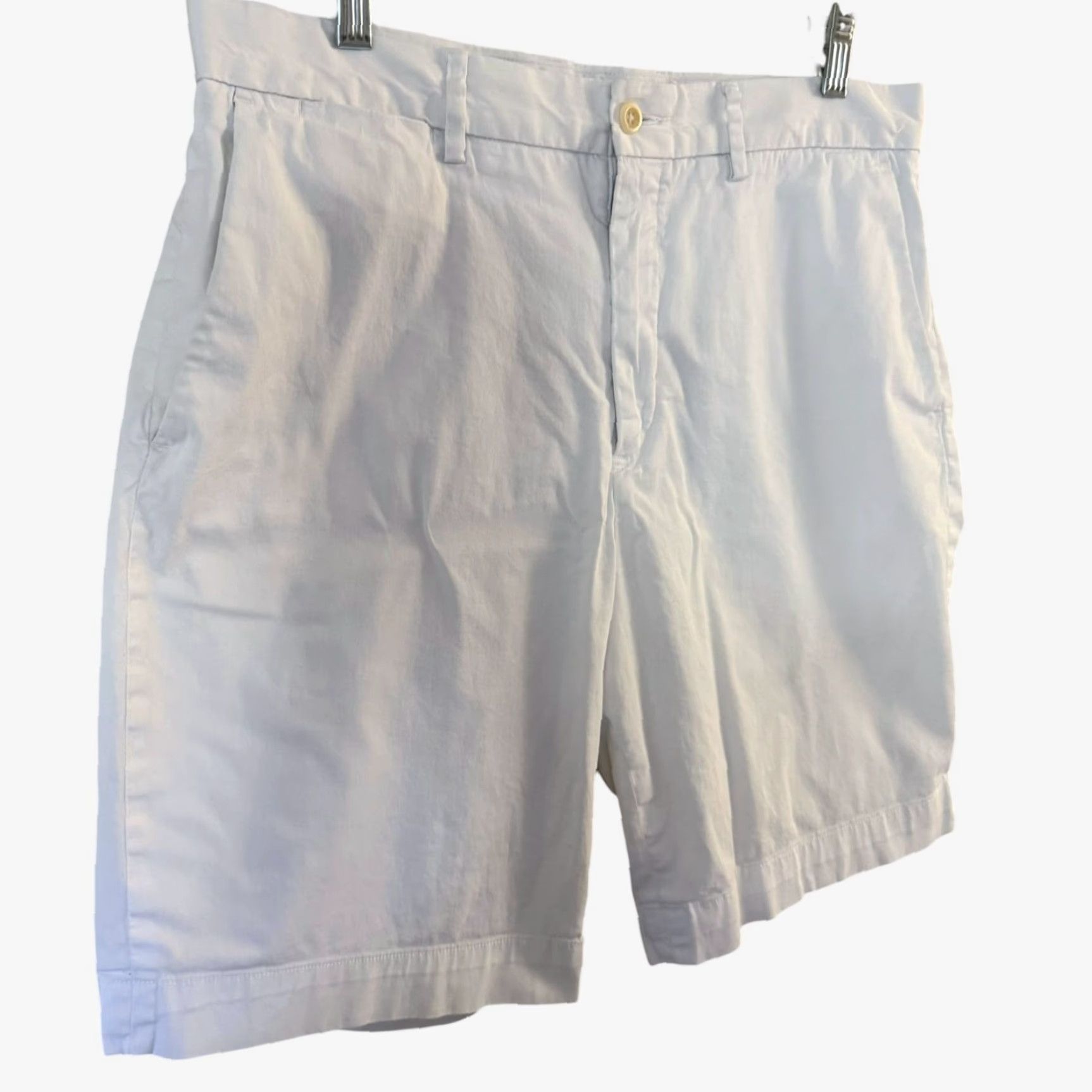 Polo Ralph Lauren Polo Ralph Lauren Chino Short White Stretch Classic-Fit Men 33 Vacation Casual Preppy Size US XS / EU 42 / 0 - 3 Thumbnail