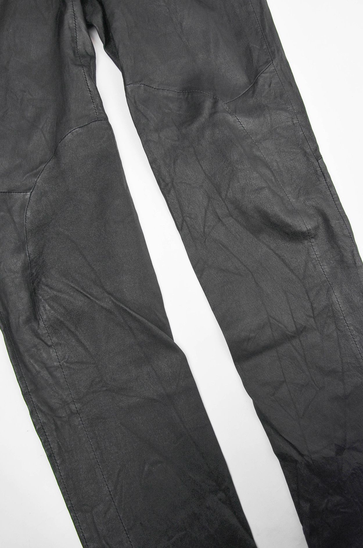 Maison Margiela MM6 Maison Margiela Unisex Faux Leather Pants – Size 44 Size 30" / US 8 / IT 44 - 9 Thumbnail